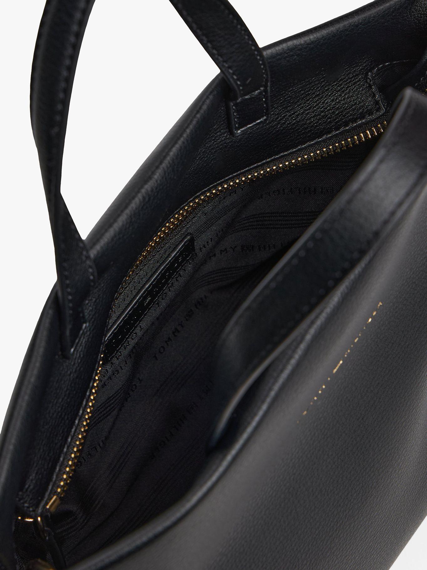 Tote Solid Con Logo Negro Tommy Hilfiger-3