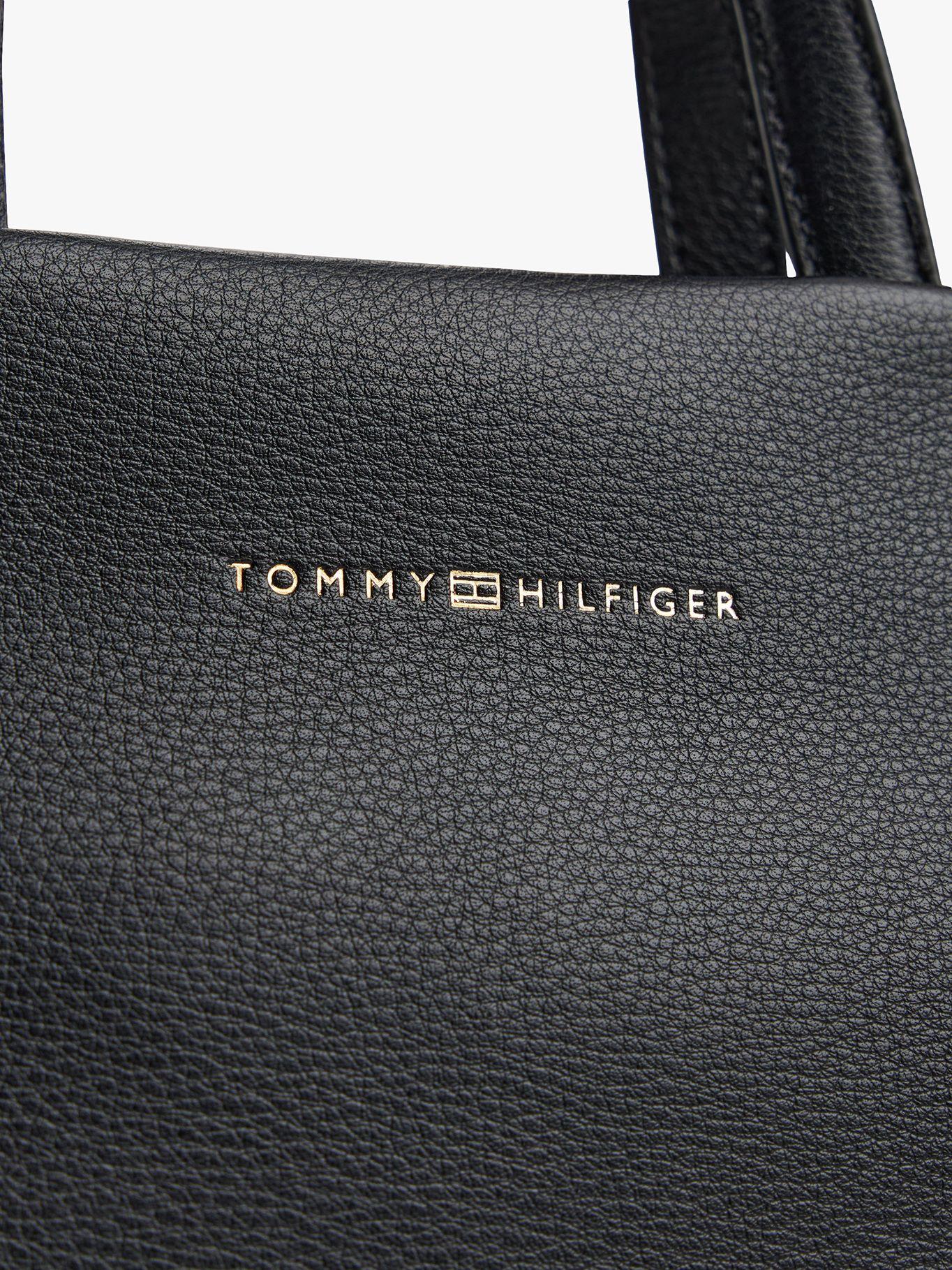 Tote Solid Con Logo Negro Tommy Hilfiger-4