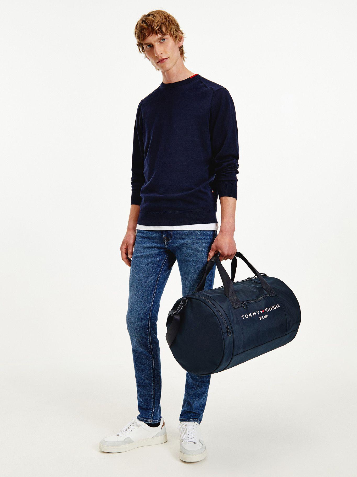 Sweater Pima Cotton Azul Tommy Hilfiger F2-0