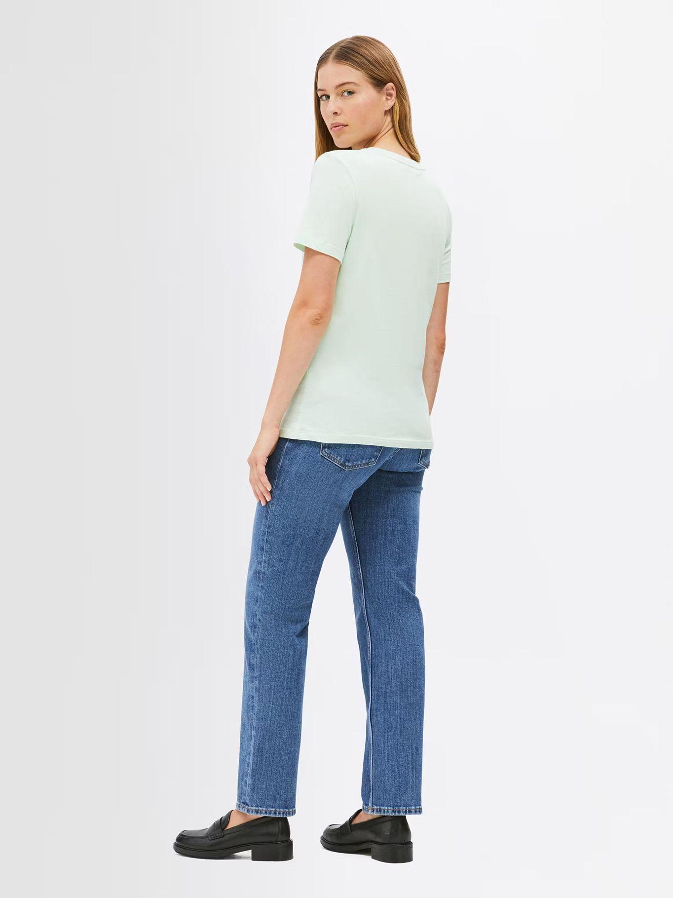 Polera Signature Con Logo Verde Tommy Hilfiger-2