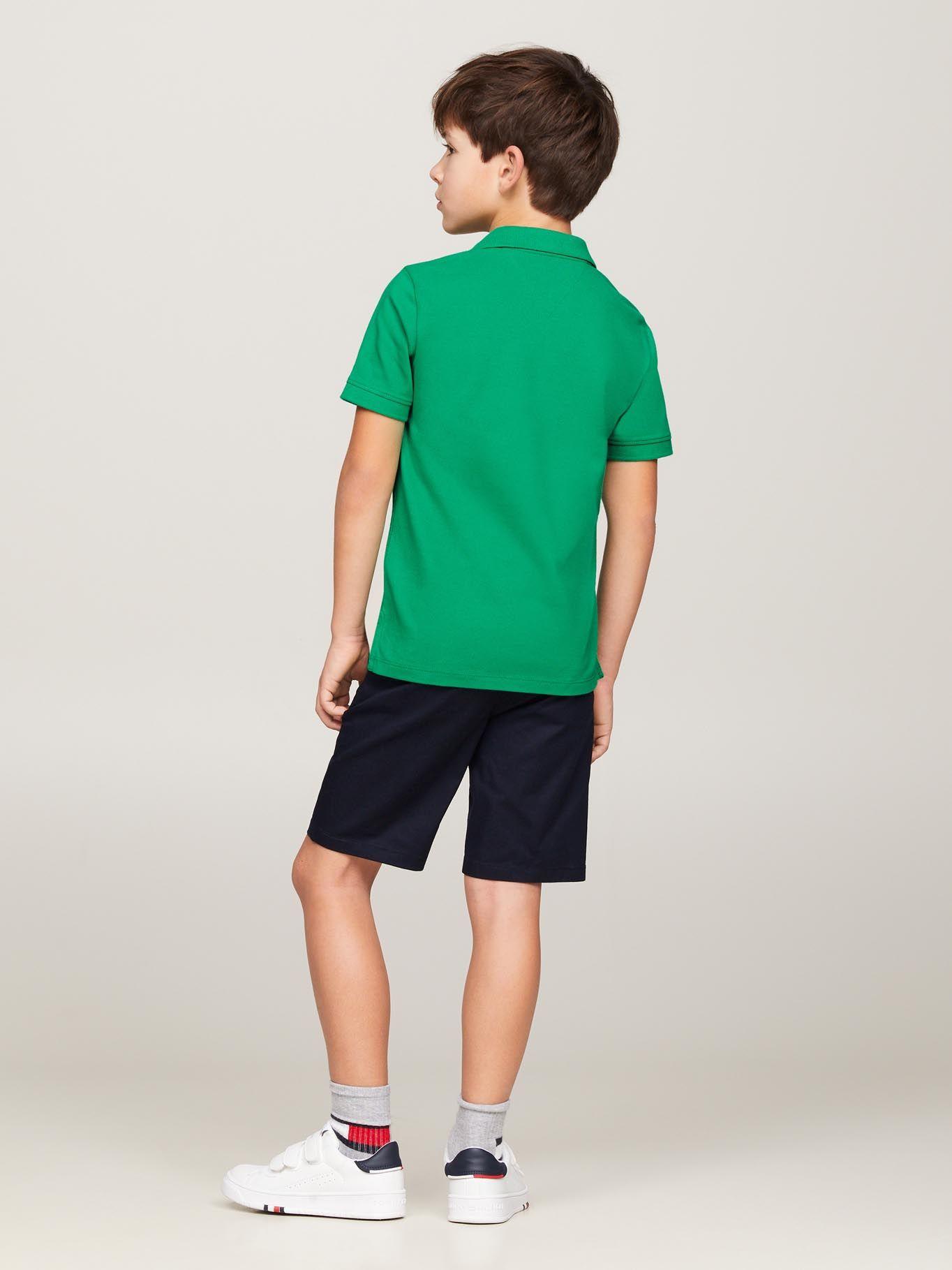 Polo Logo Flag Essential Verde Tommy Hilfiger-2