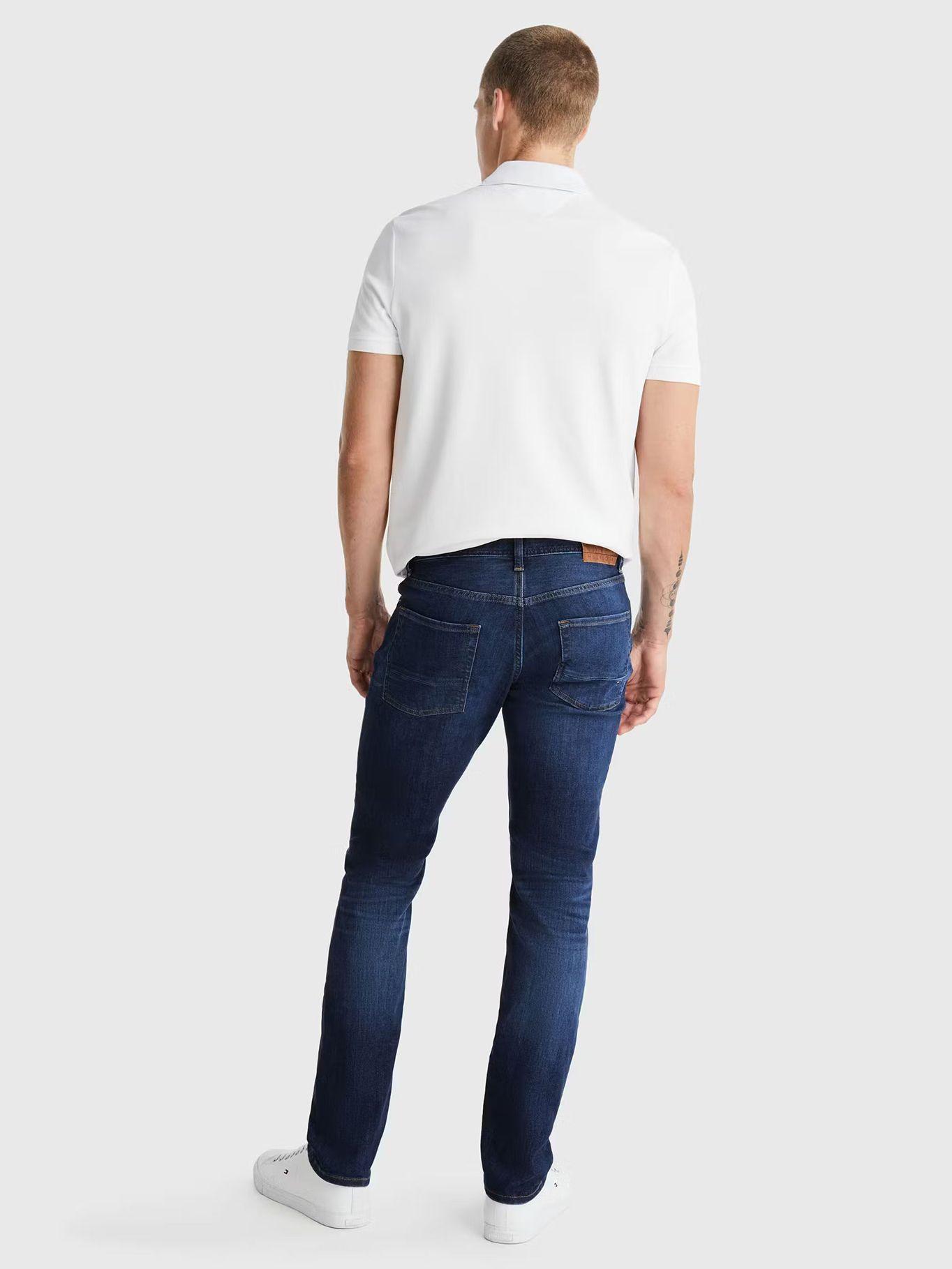 Jeans Denton Straight 1BP Logo Azul Tommy Hilfiger-2