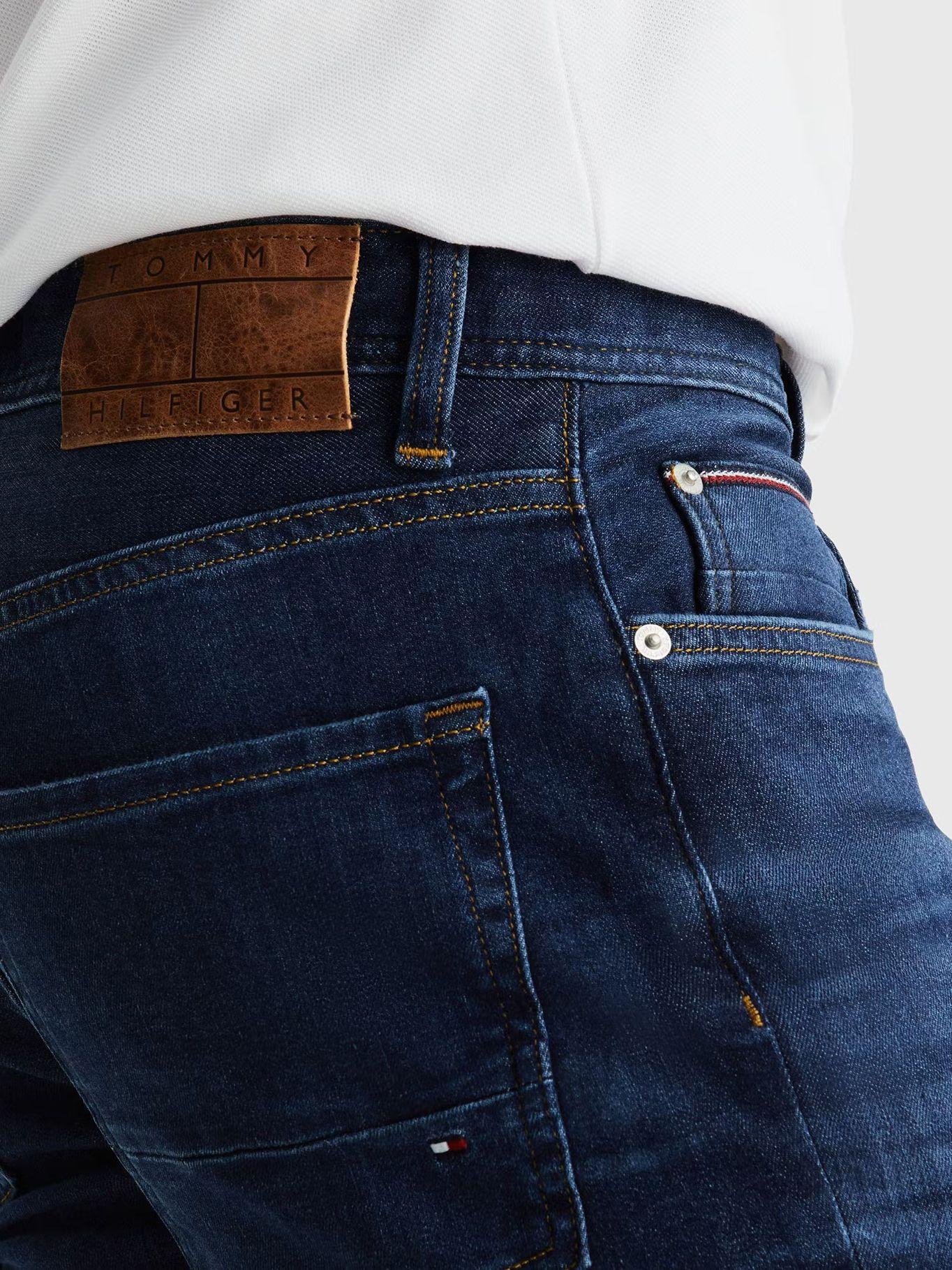 Jeans Denton Straight 1BP Logo Azul Tommy Hilfiger-3