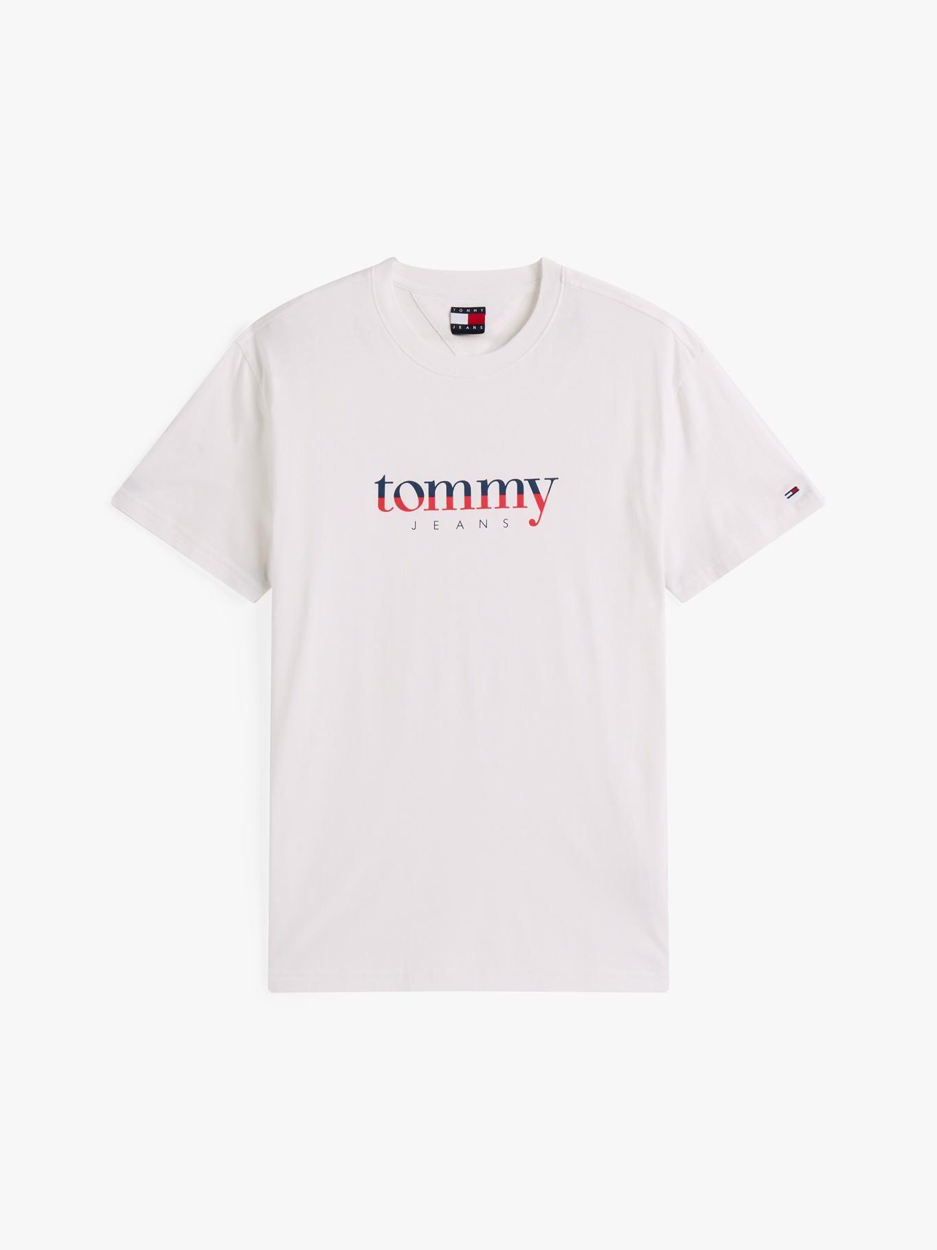 Polera De Punto Con Logo Blanco Tommy Jeans-4
