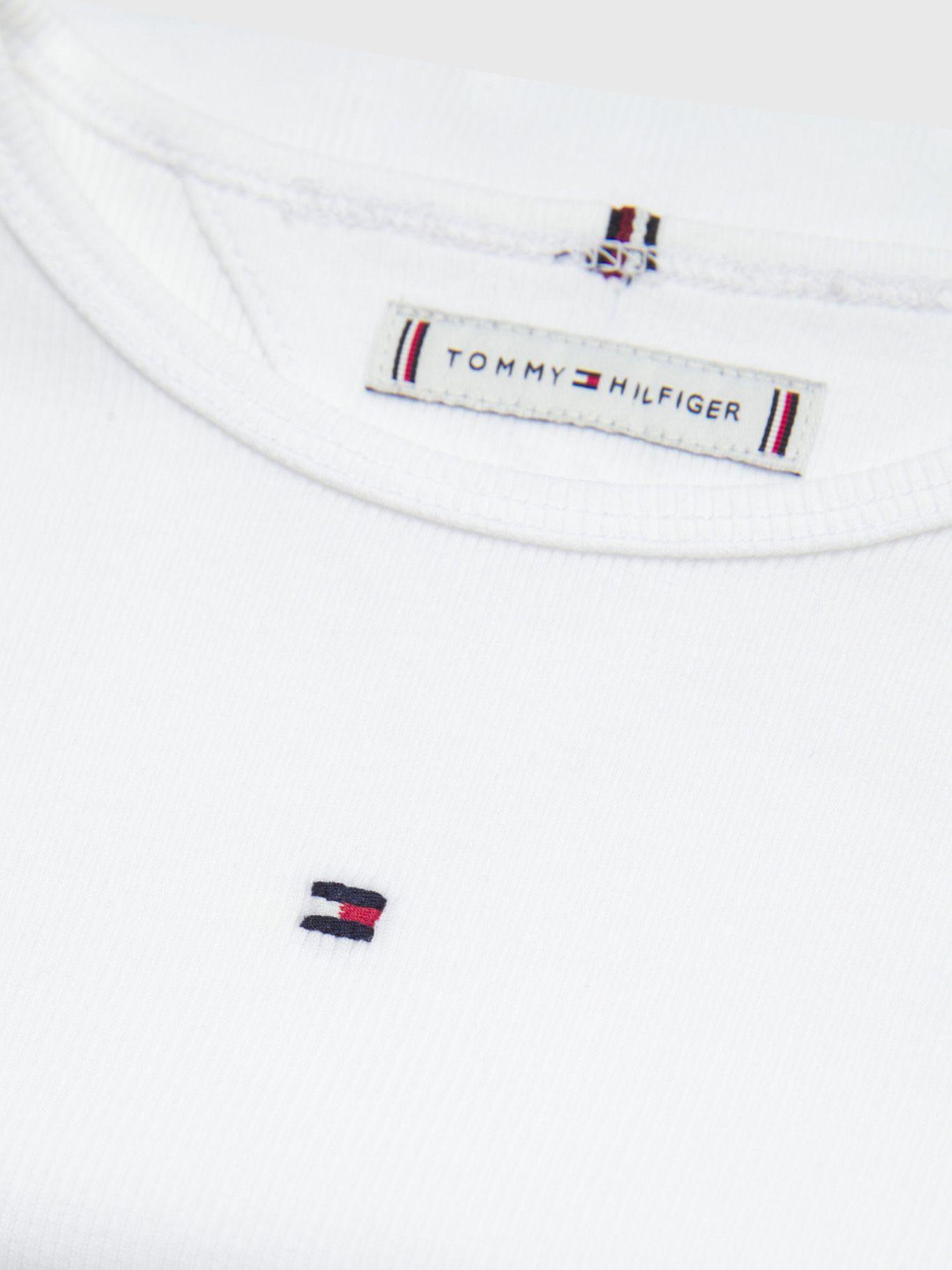 Polera Essential Slim Fit Blanco Tommy Hilfiger-2