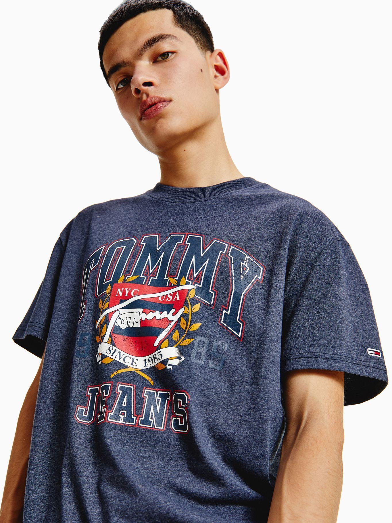 Polera Vintage College Azul Tommy Jeans M2-2