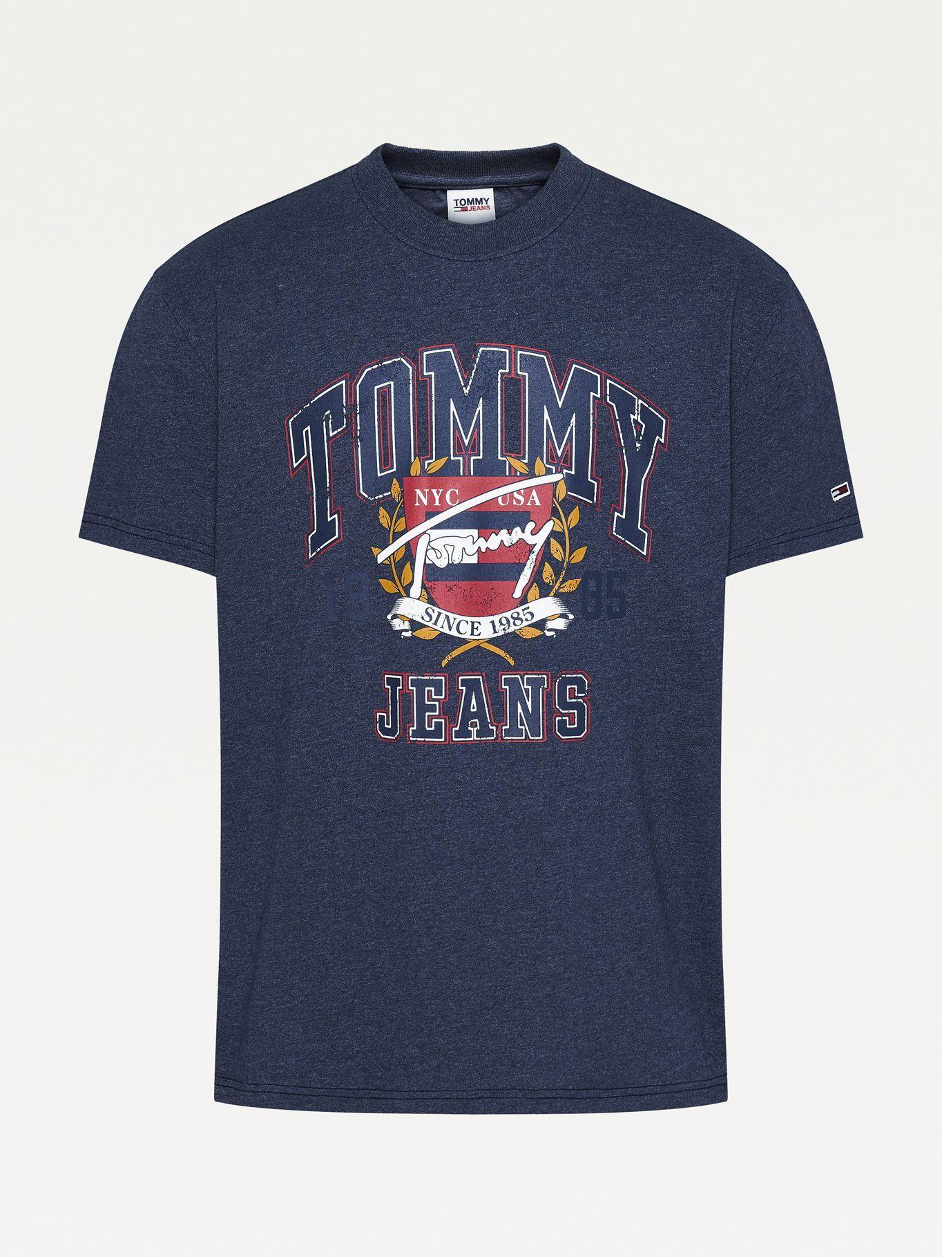 Polera Vintage College Azul Tommy Jeans M2-3