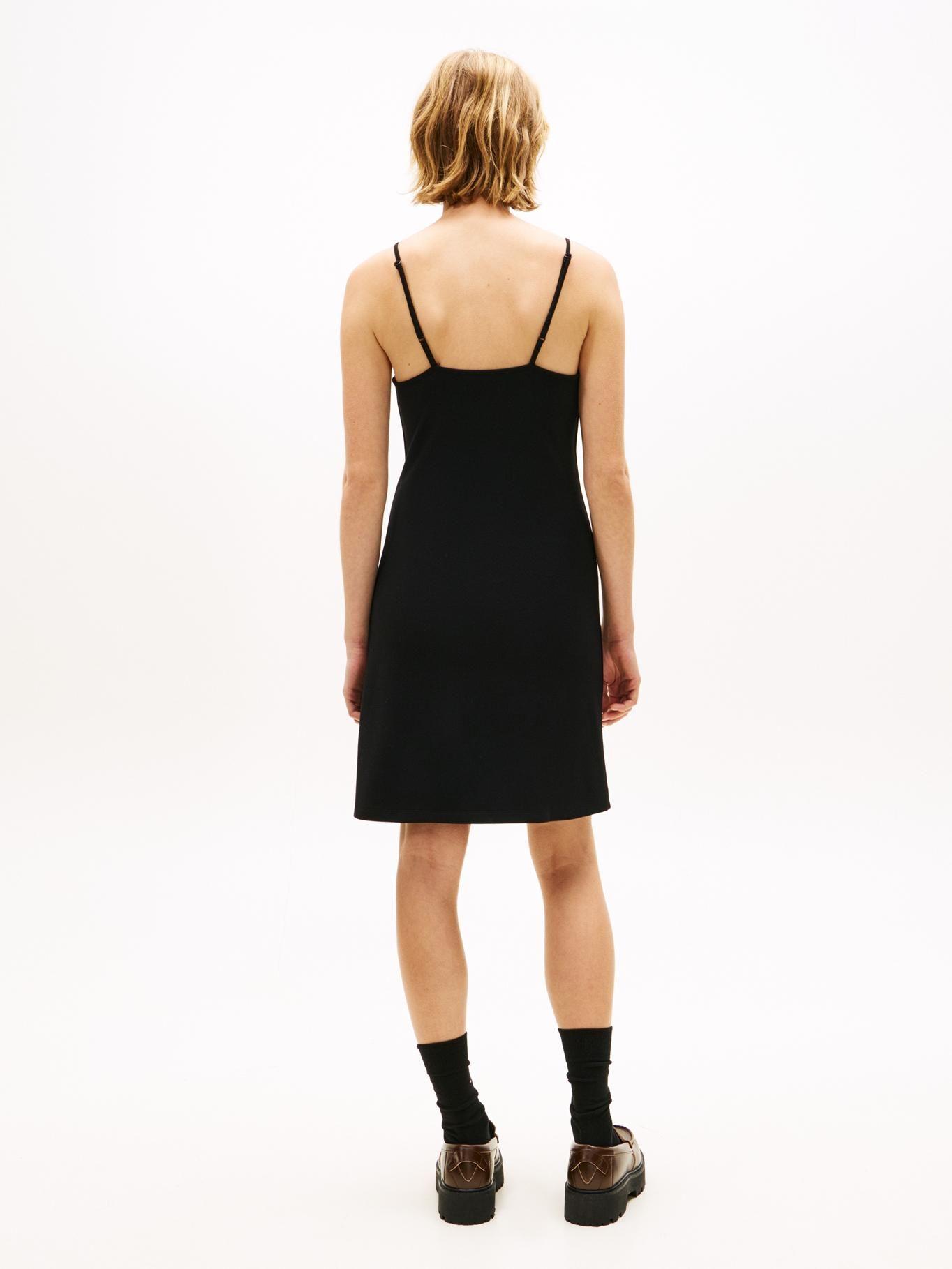 Vestido Linear Con Logo Script-1
