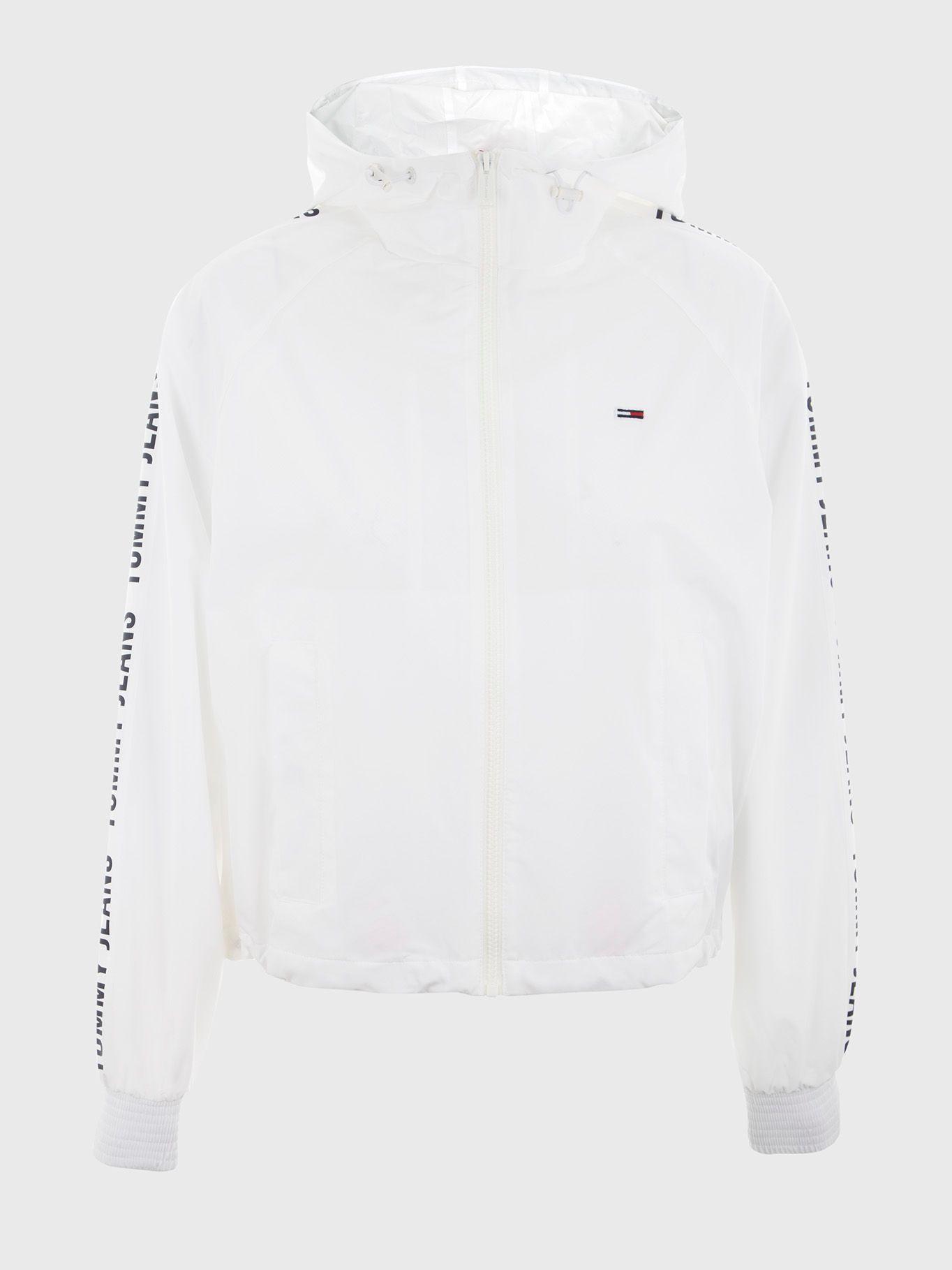 Cortavientos Con Logo En Las Mangas Blanco Tommy Hilfiger-0