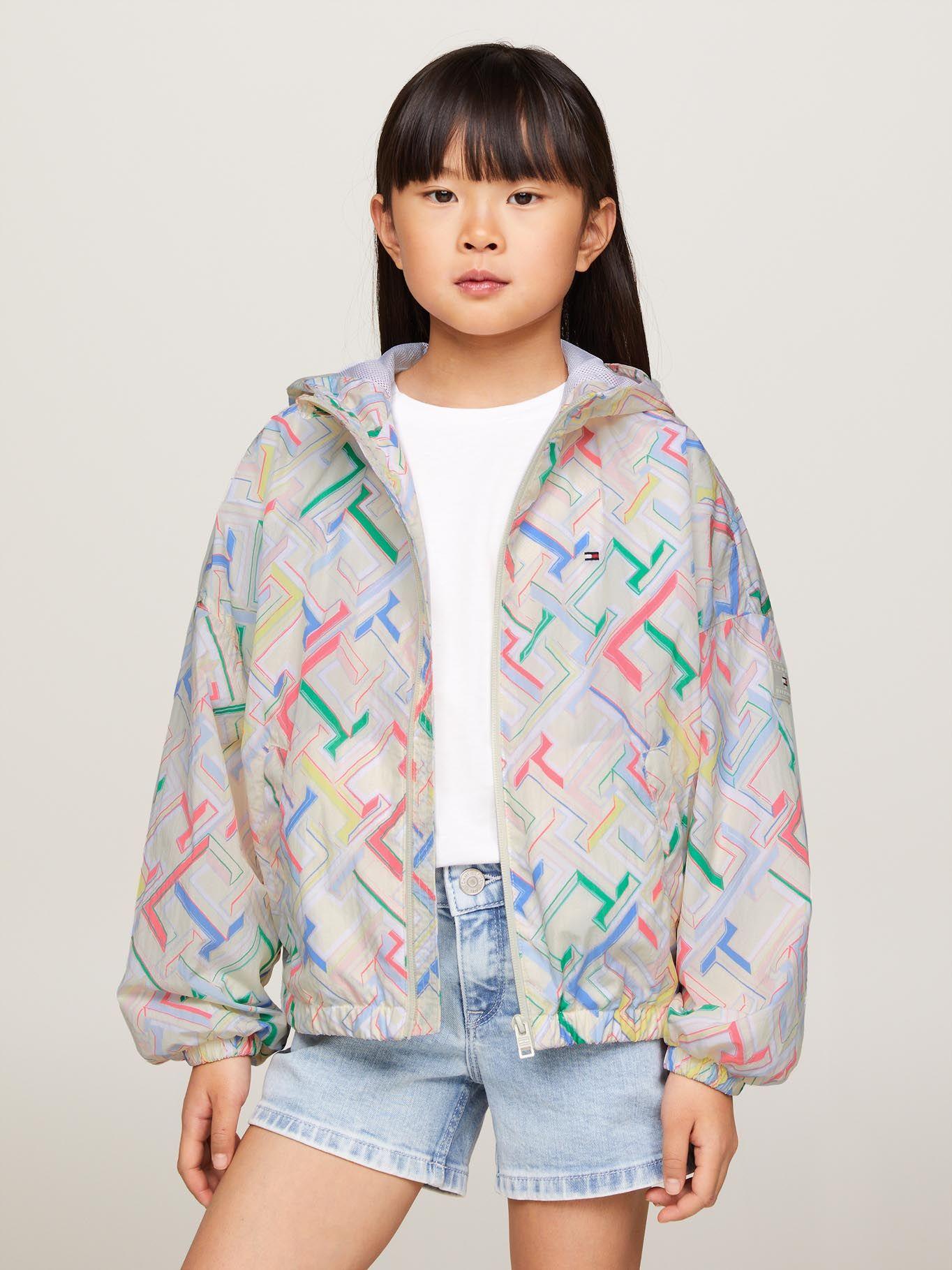 Cortaviento Print Monogram Multicolor Tommy Hilfiger-0
