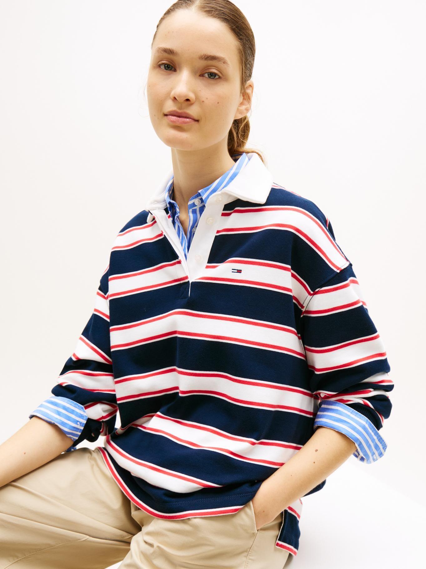 Polo De Rugby A Rayas Relaxed Fit-3