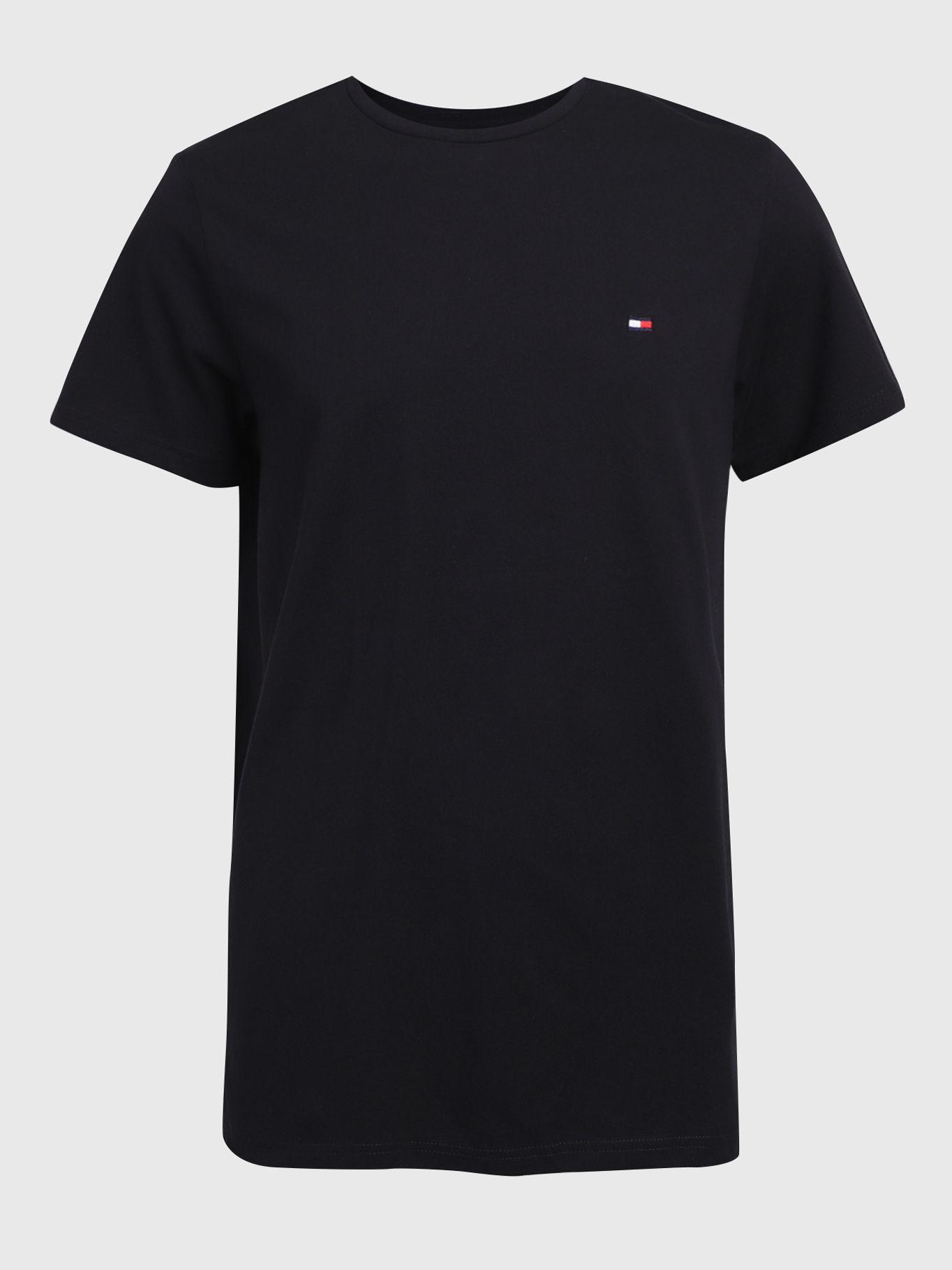 Pijama Manga Corta Con Logo Negro Tommy Hilfiger-0