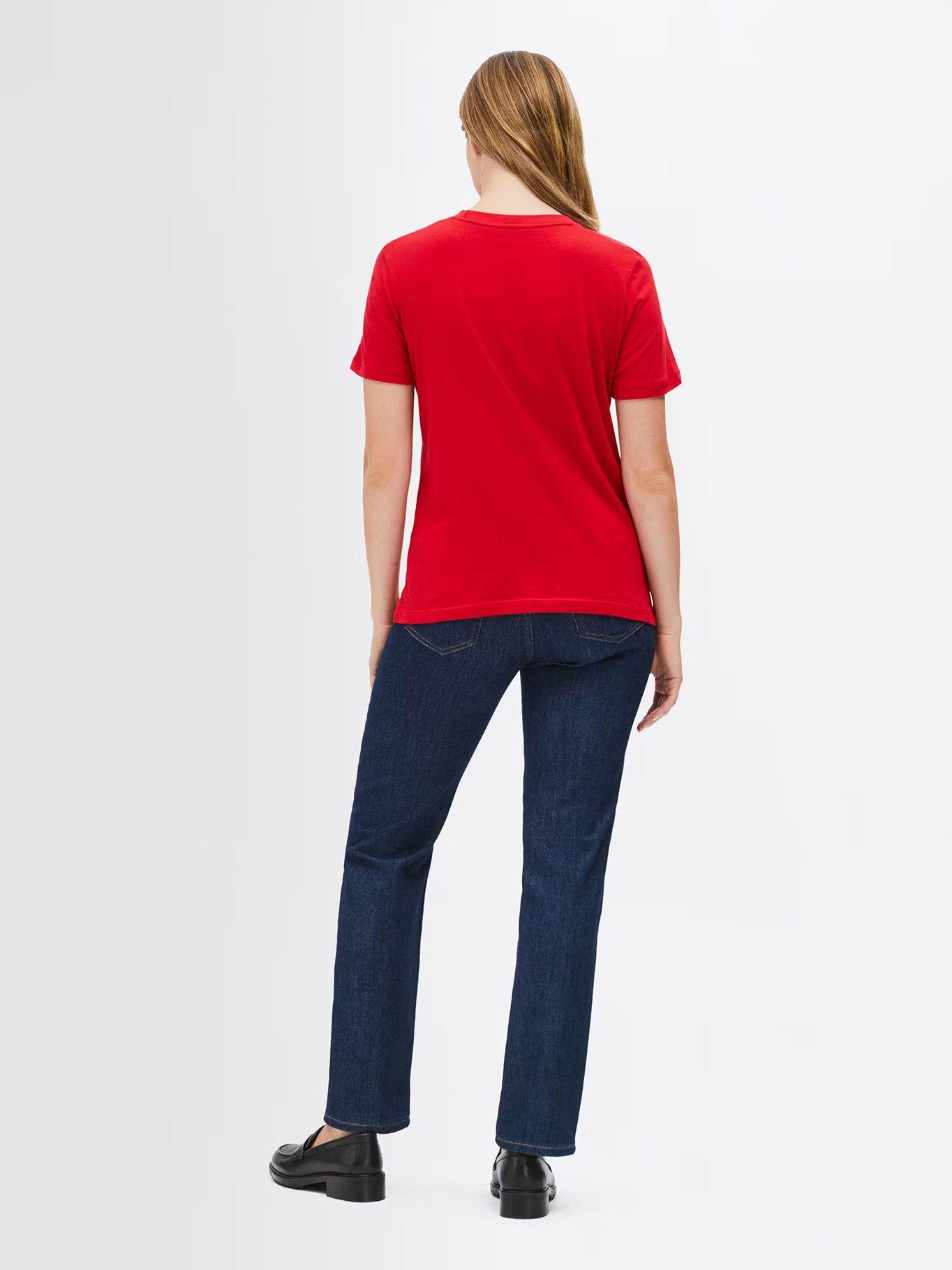 Polera Signature De Logo Rojo XLG Tommy Hilfiger-2