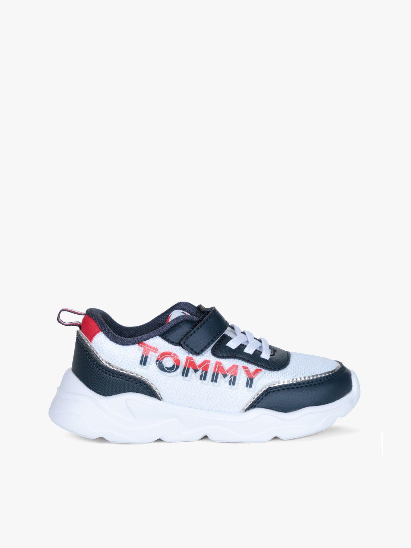 Zapatillas Chunky Con Velcro Blanco Tommy Hilfiger-4