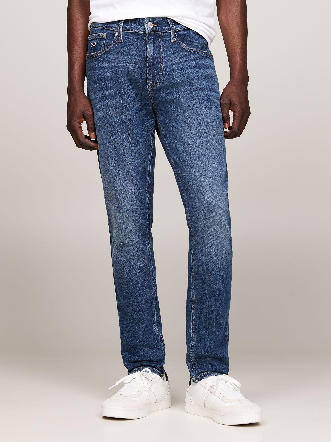 Jeans Austin Dark Wash Slim Fit Azul Tommy Hilfiger-1
