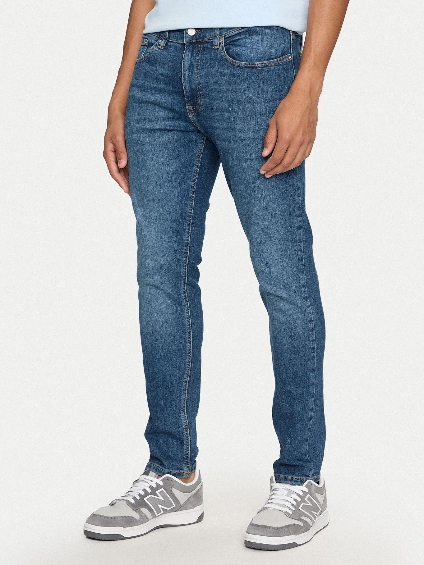 Jeans Austin Dark Wash Slim Fit Azul Tommy Hilfiger-0