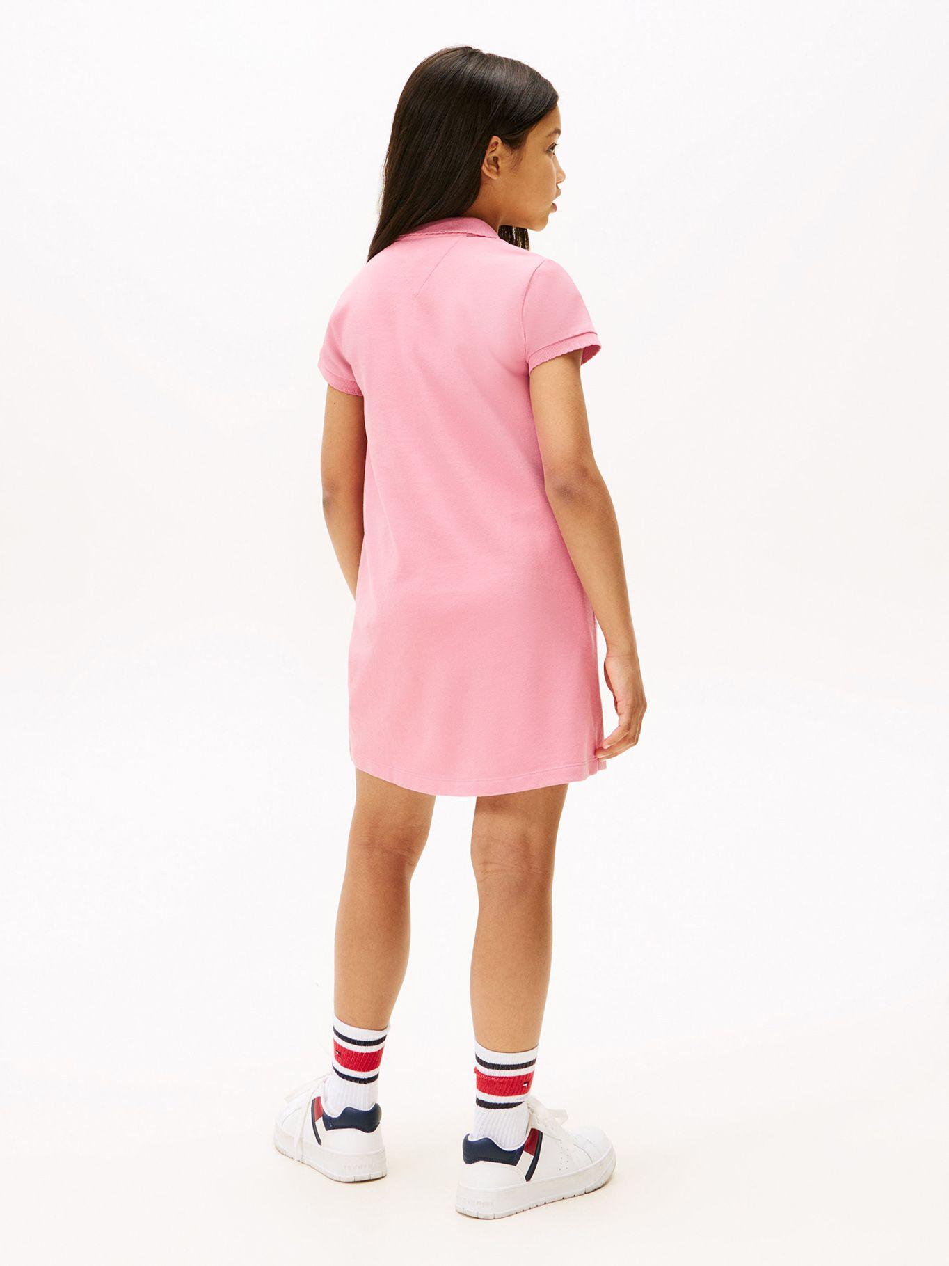 Vestido Polo Essential Rosado Tommy Hilfiger-1