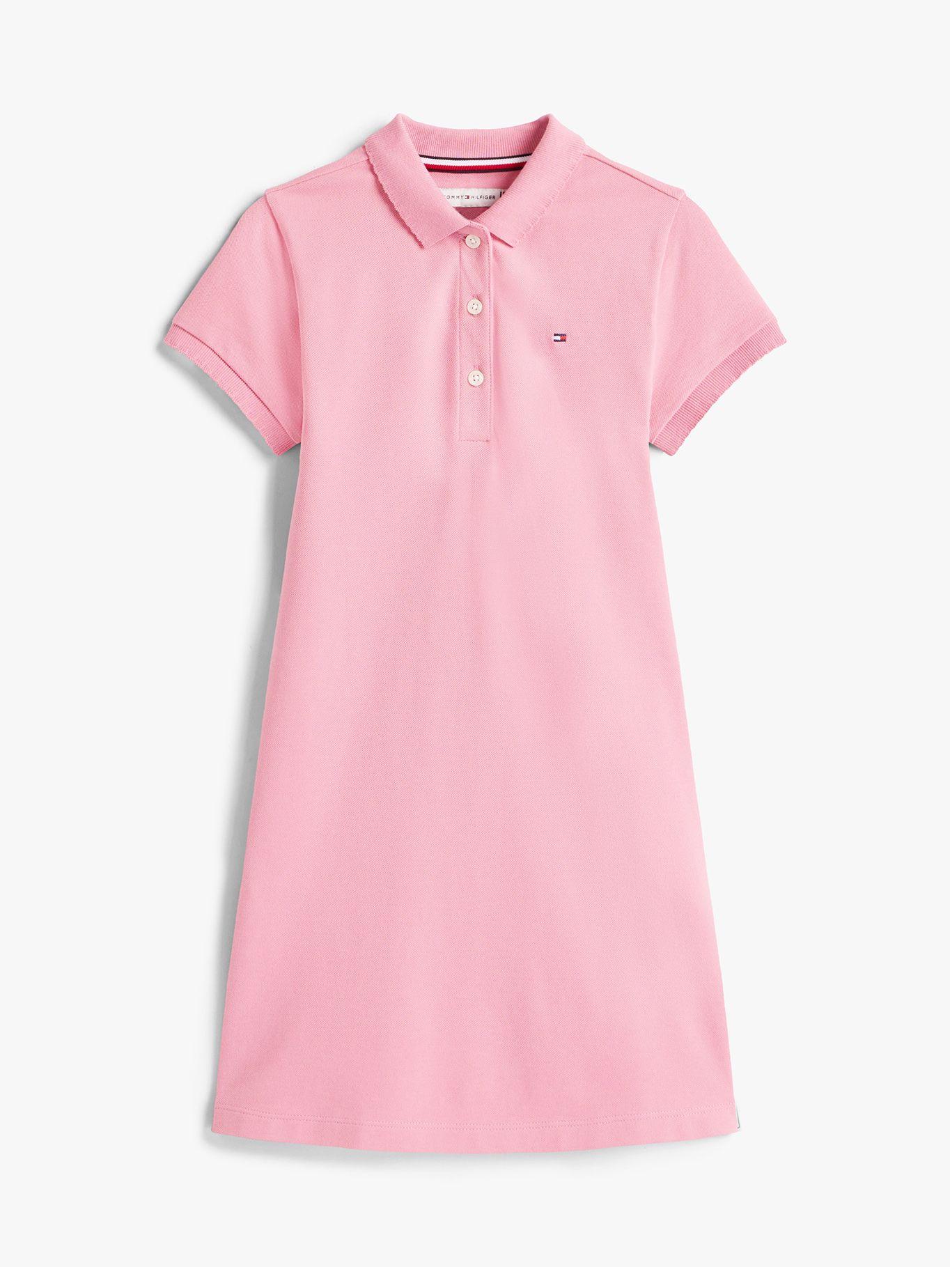 Vestido Polo Essential Rosado Tommy Hilfiger-4