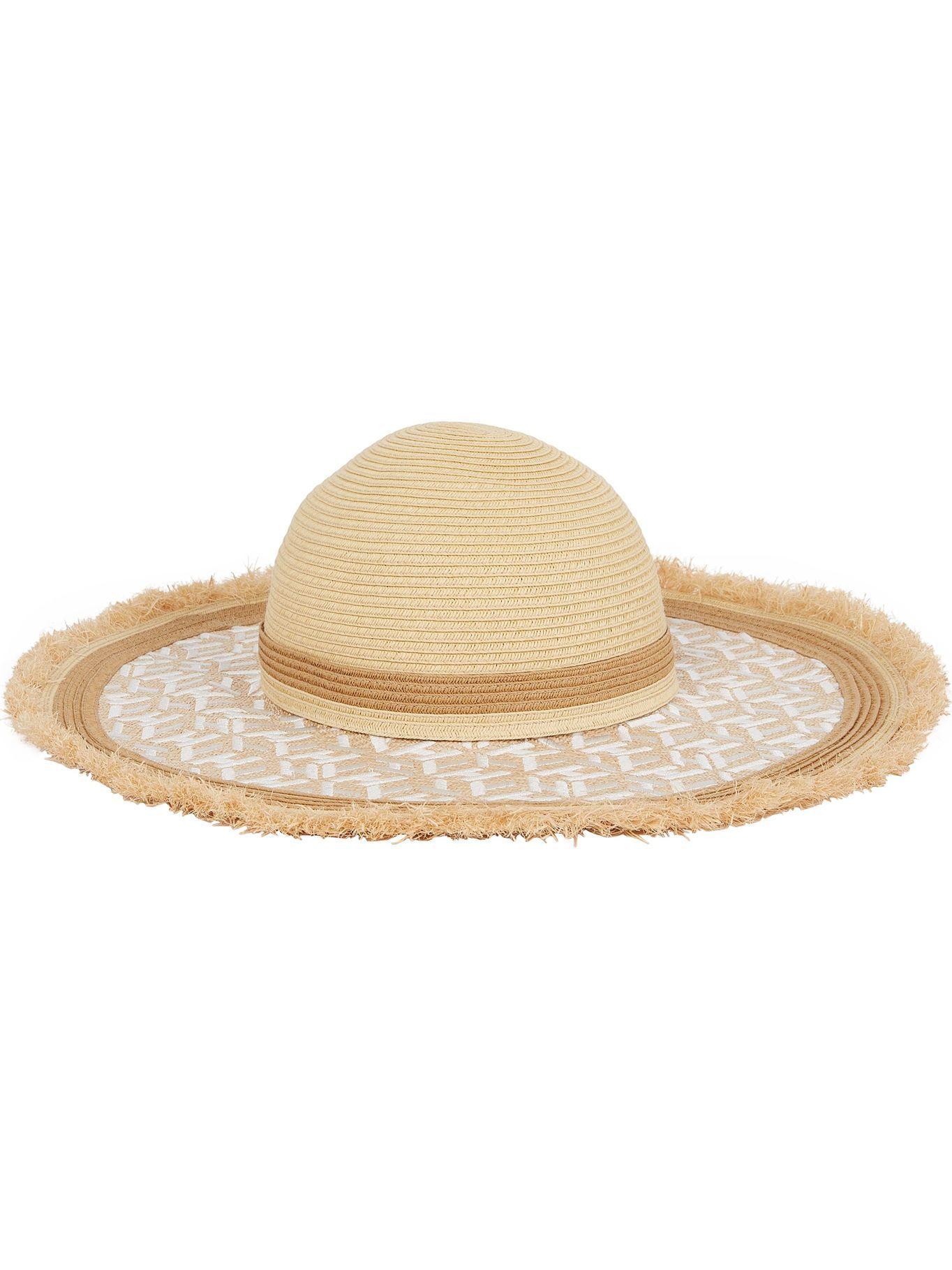 Sombrero Con Monogramas Beige Tommy Hilfiger-0