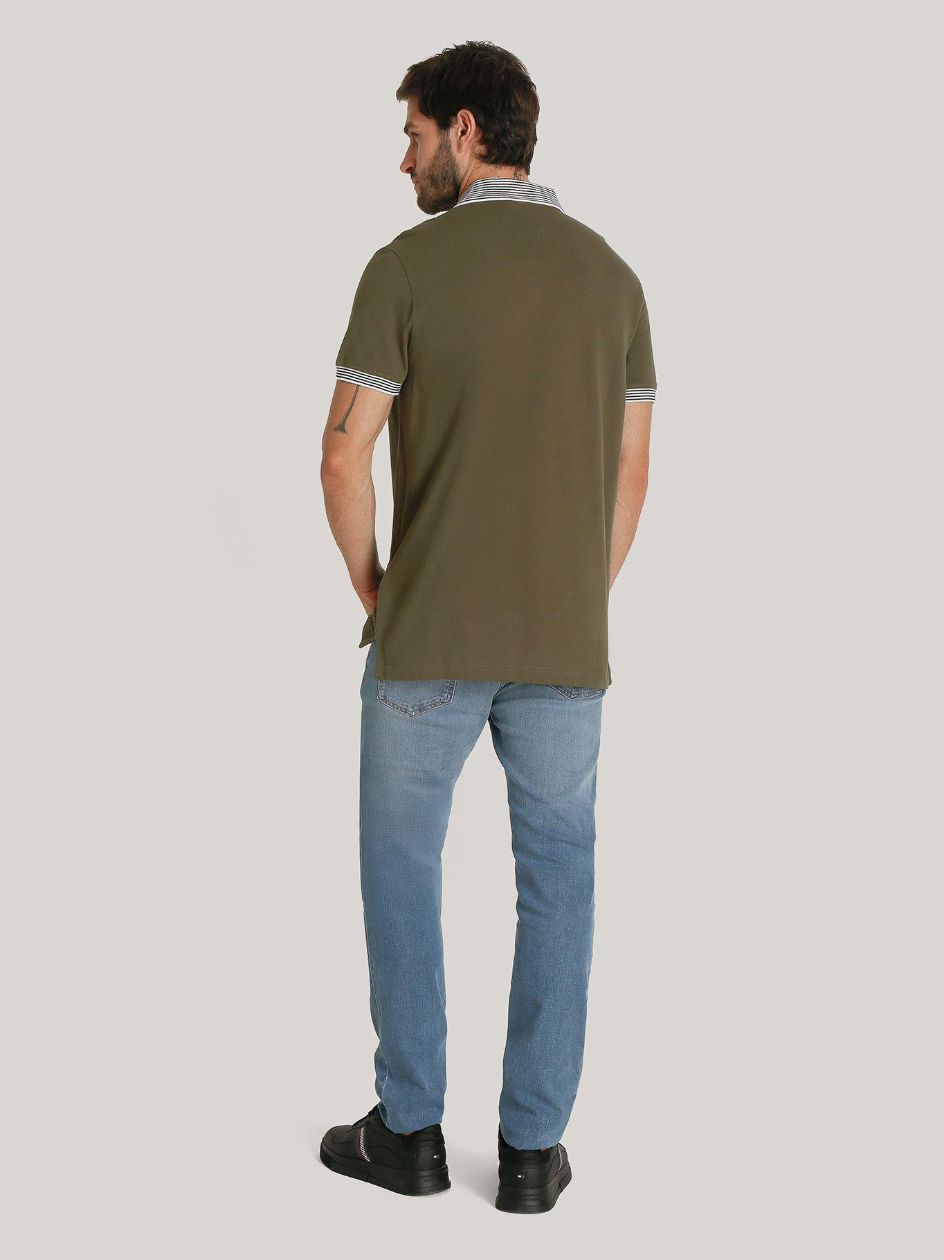 Polo Con Rayas Regular Fit Verde Tommy Hilfiger-2