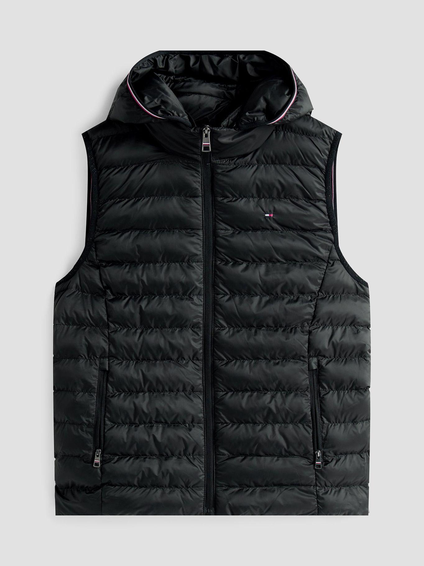Parka Vest Acolchada Global Stripe Negro Tommy Hilfiger-5