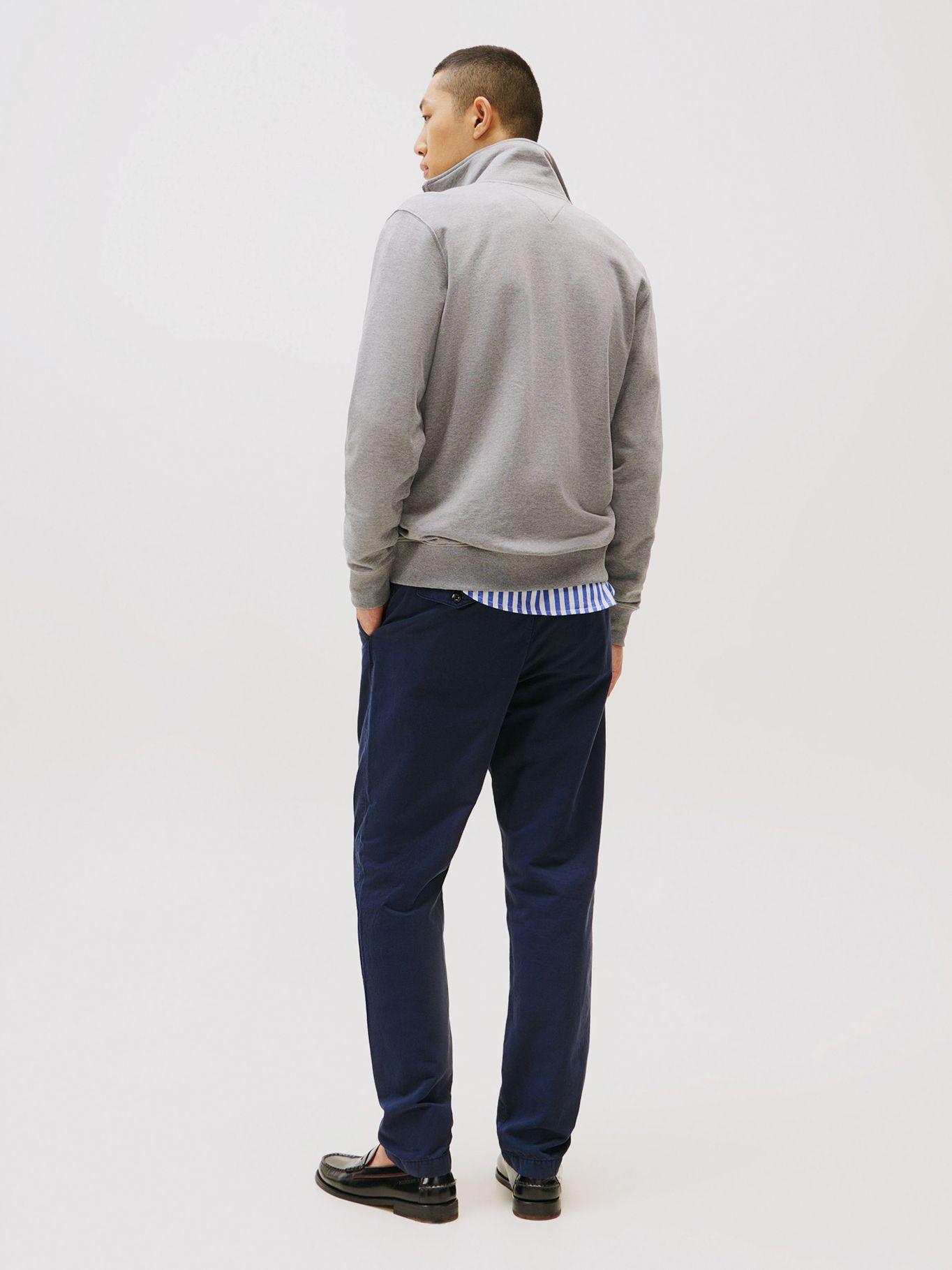 Polerón Essential Terry Con Cierre Gris Tommy Hilfiger-2