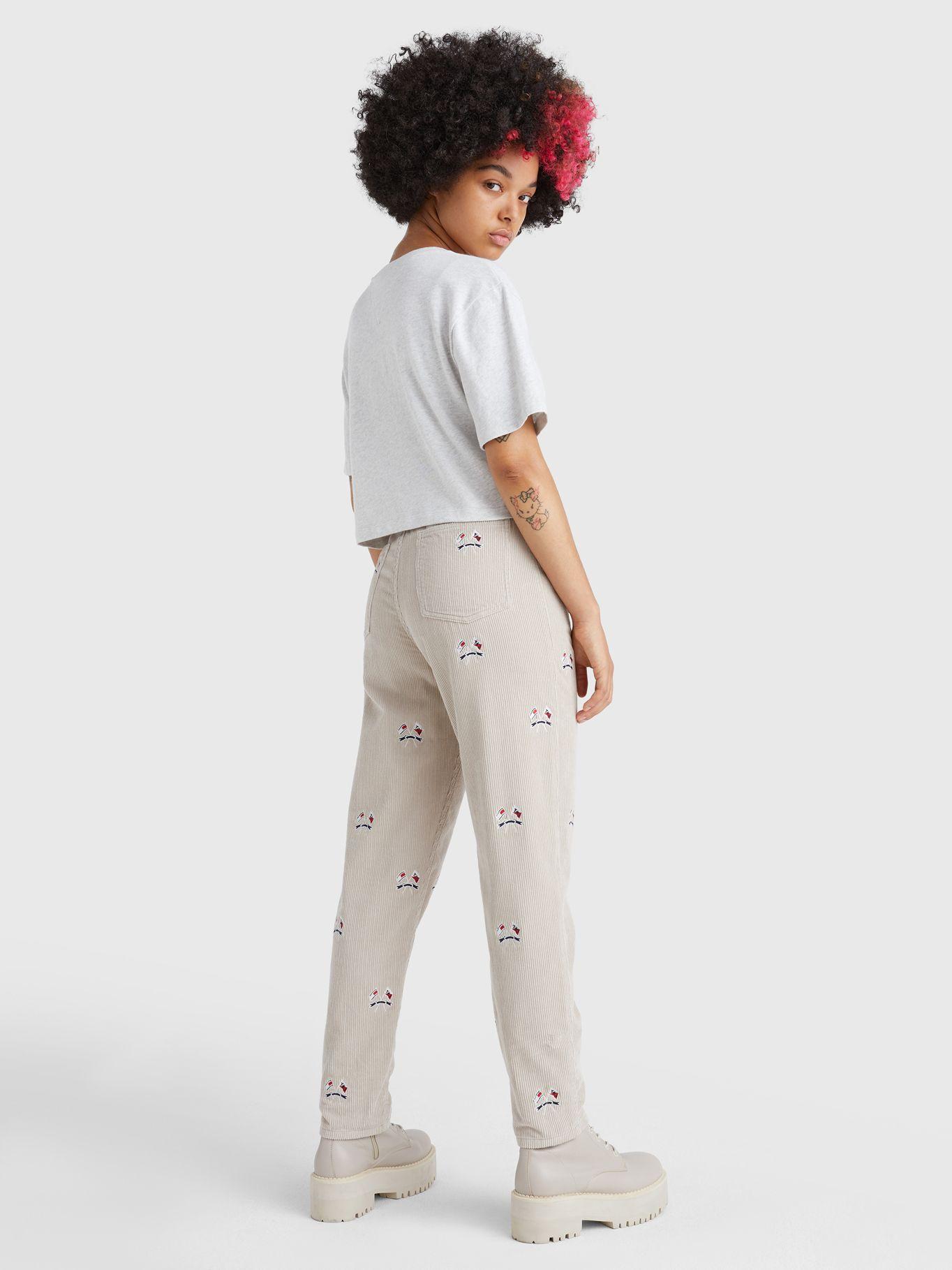 Polera Modern Super Cropped Gris Tommy Hilfiger-2