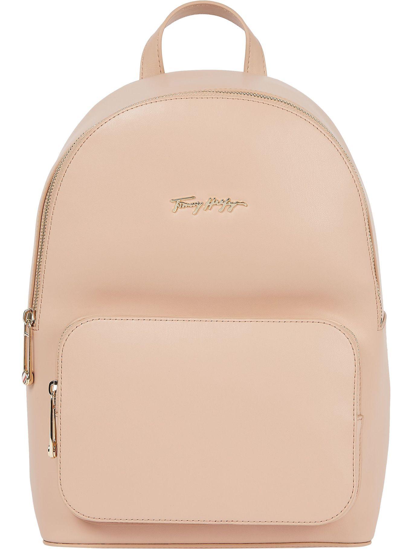 Mochila Iconic Con Logo Rosado Tommy Hilfiger-0