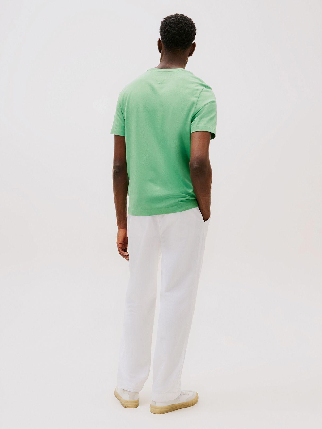 Polera Monogram Logo Verde Tommy Hilfiger-2