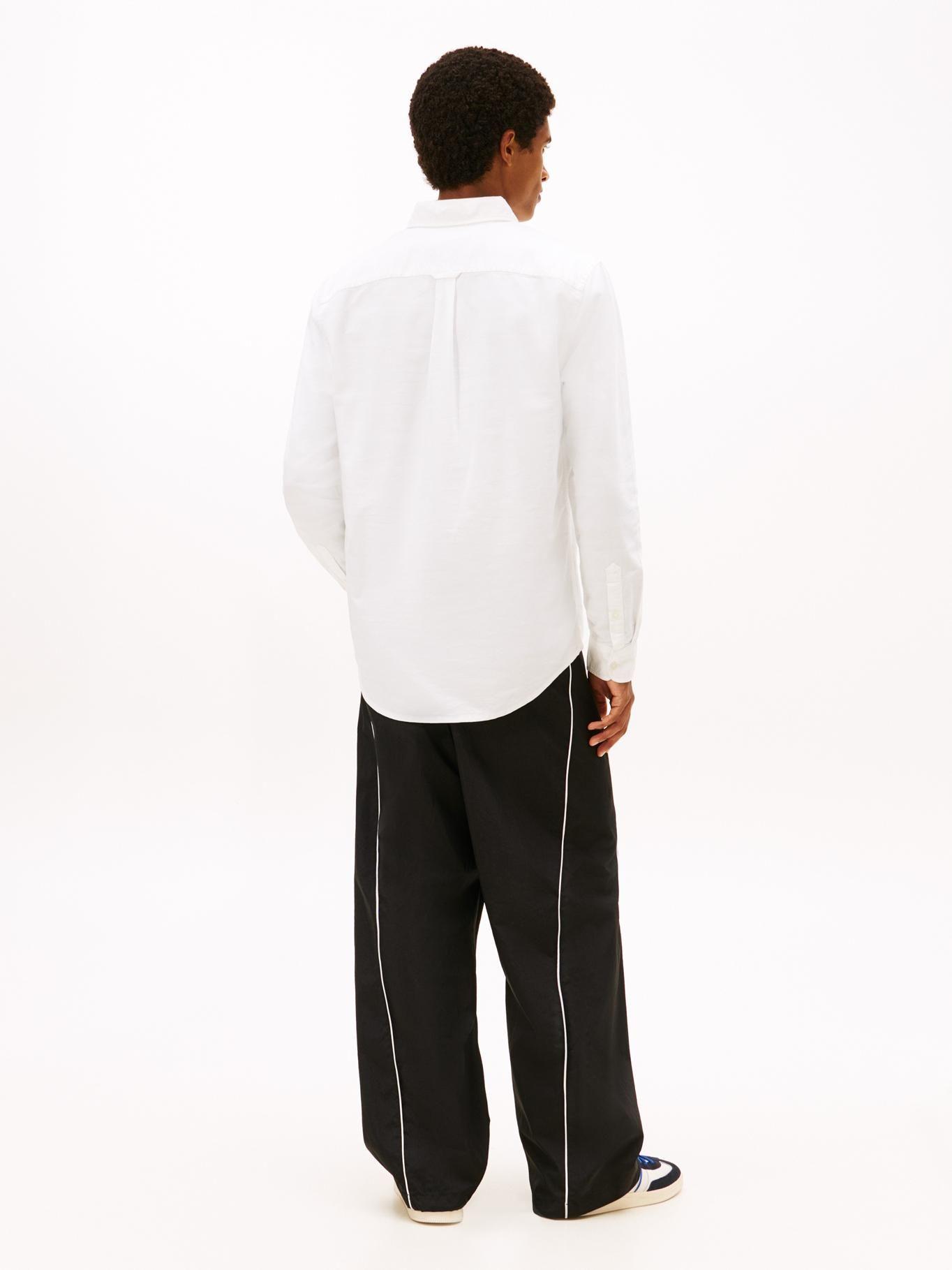 Camisa Oxford Regular Fit Tommy Jeans Blanco-2