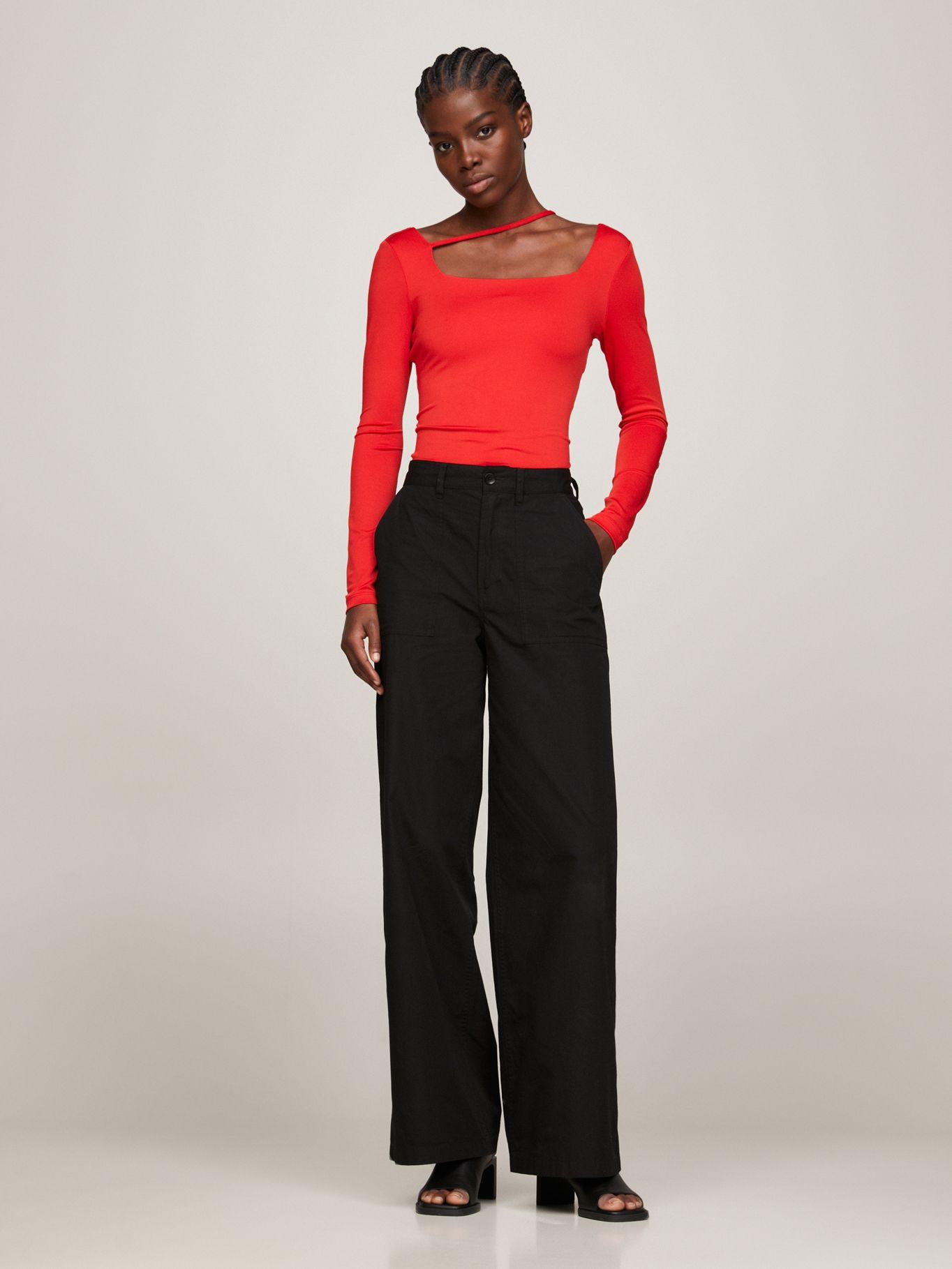 POLERA MULTI STRAP SOLID ROJO TOMMY JEANS-1