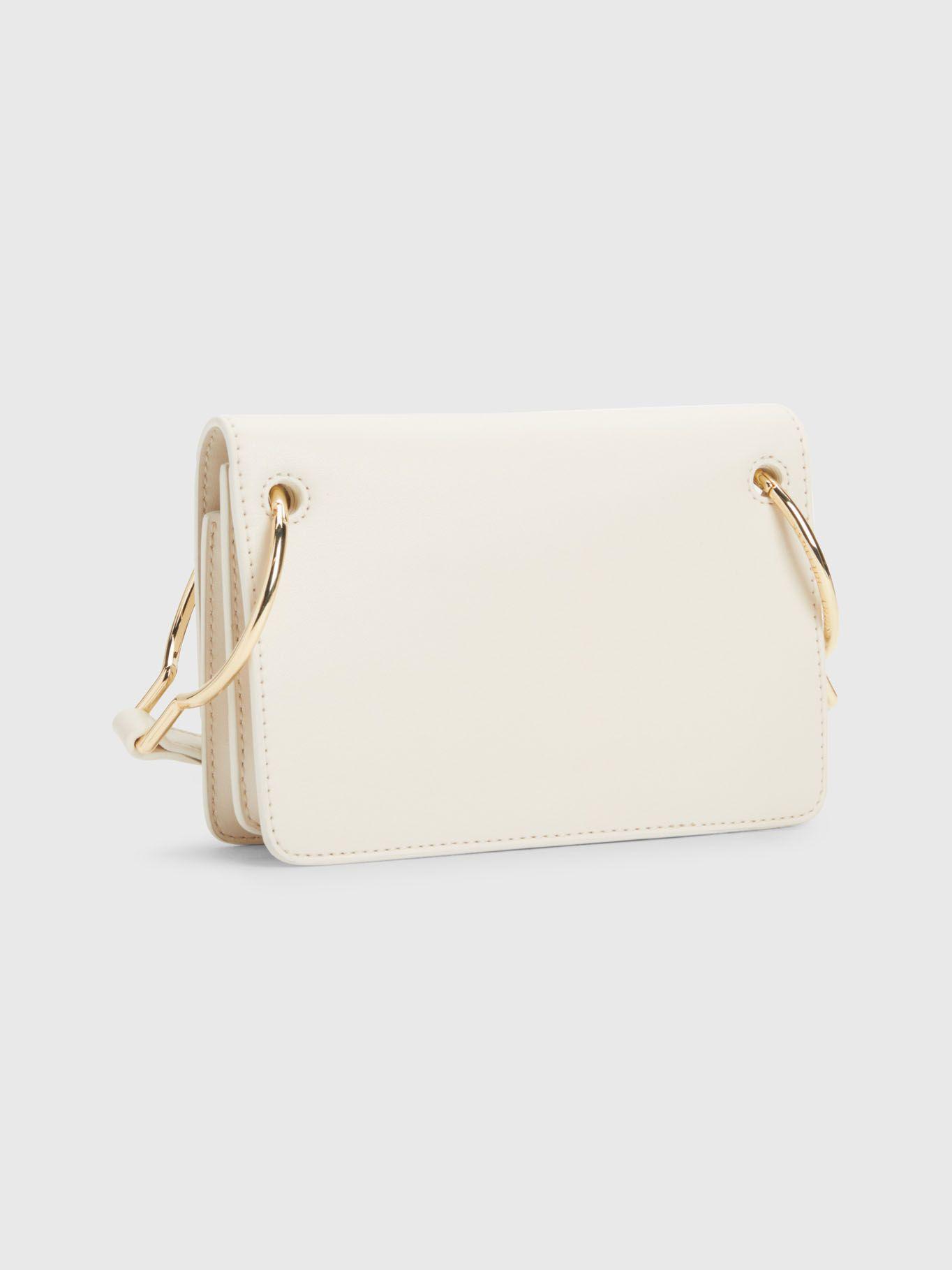 Bandolera Cruzada Con Monograma Beige Tommy Hilfiger-2