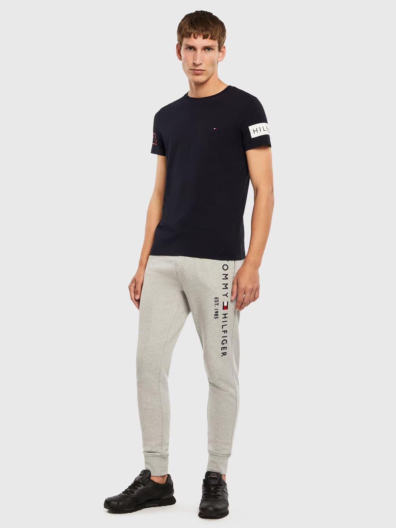 Polera Sleeve Logo Azul Tommy Hilfiger-1