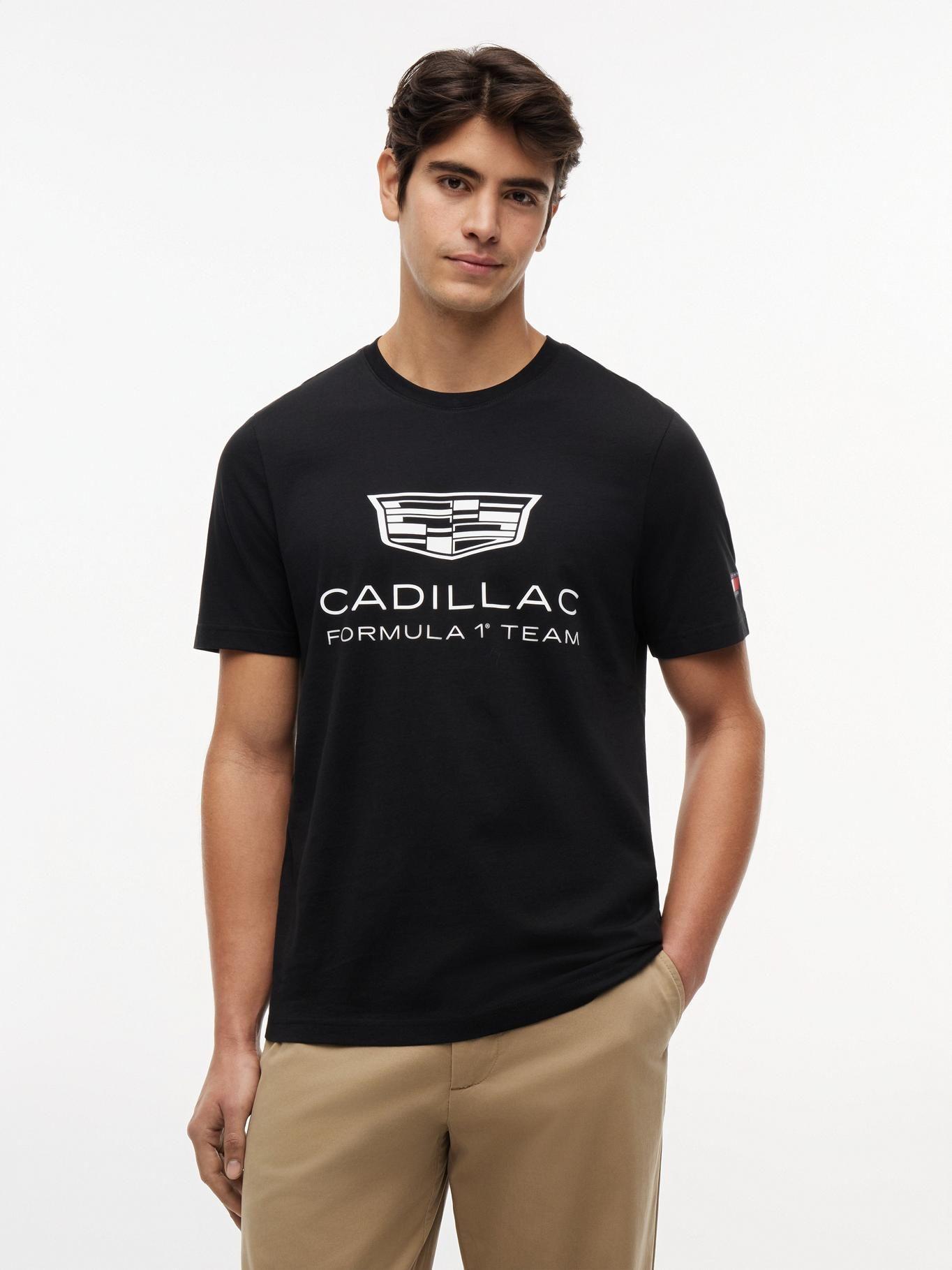 Polera TH x Cadillac F1 Regular Negro Tommy Hilfiger-0