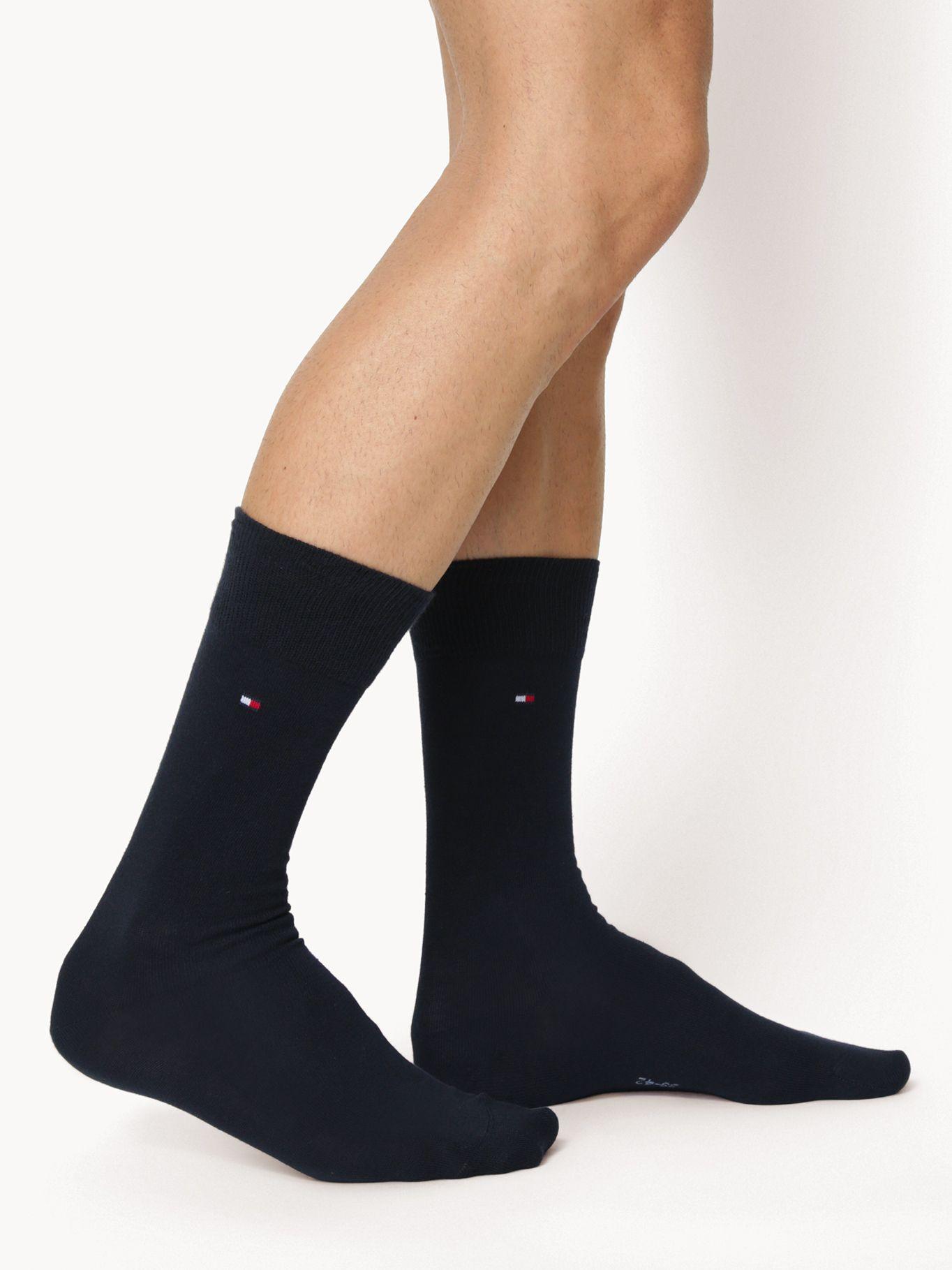 Pack 2 Calcetines Rayas Pequeñas Negro Tommy Hilfiger-2