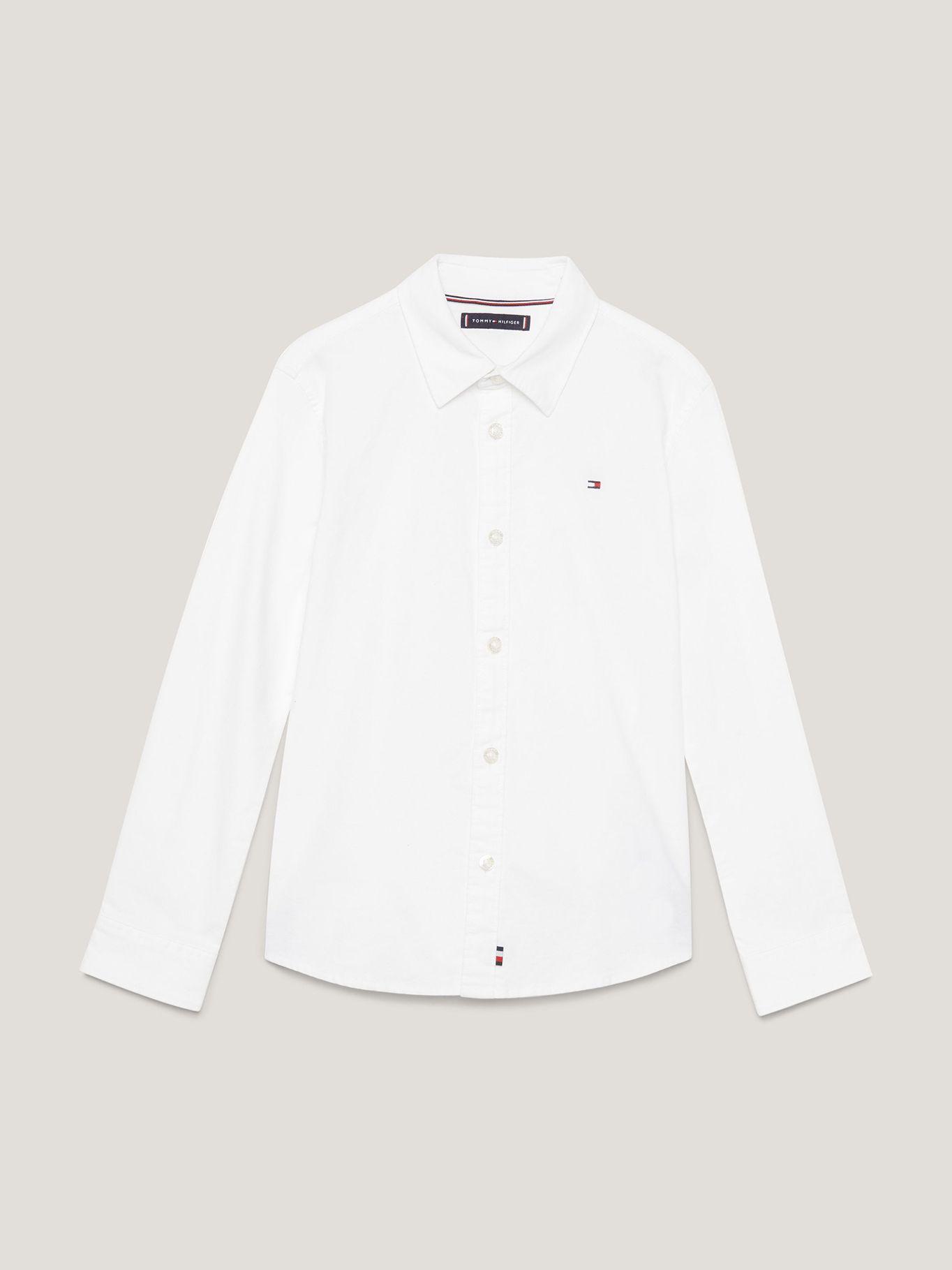 Camisa Essential De Corte Regular Blanco Tommy Hilfiger-0