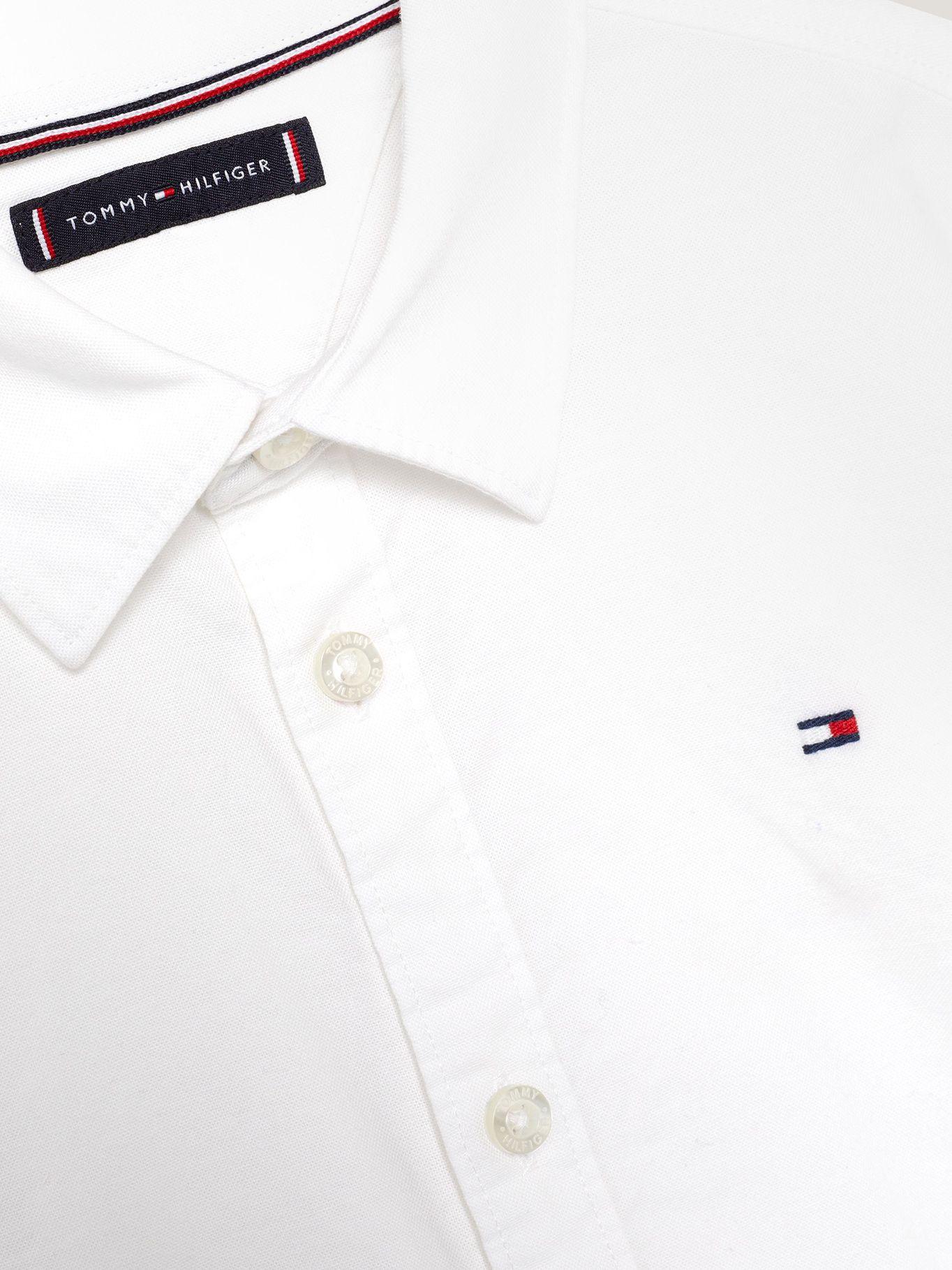 Camisa Essential De Corte Regular Blanco Tommy Hilfiger-2