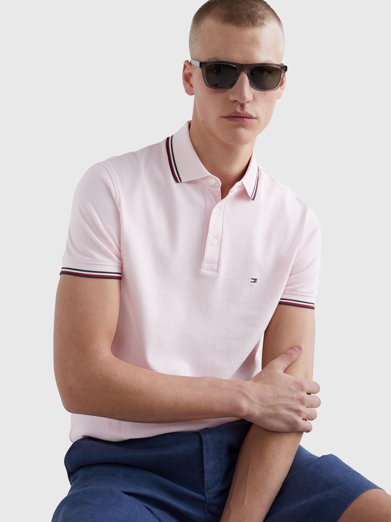 Polo Colección 1985 Slim Fit Rosado Tommy Hilfiger-3