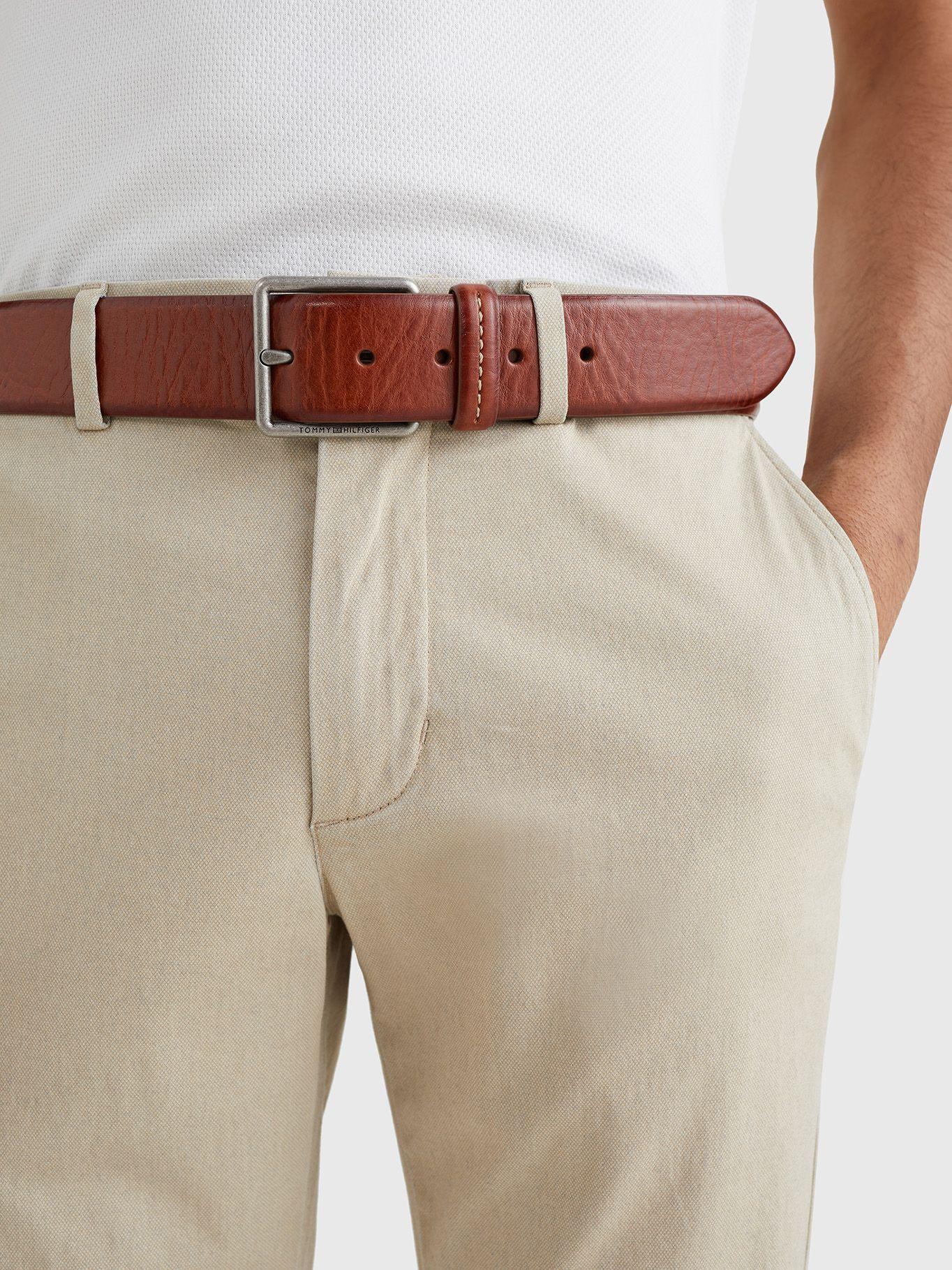 Cinturón Essential 4.0 Café Tommy Hilfiger JN2-1