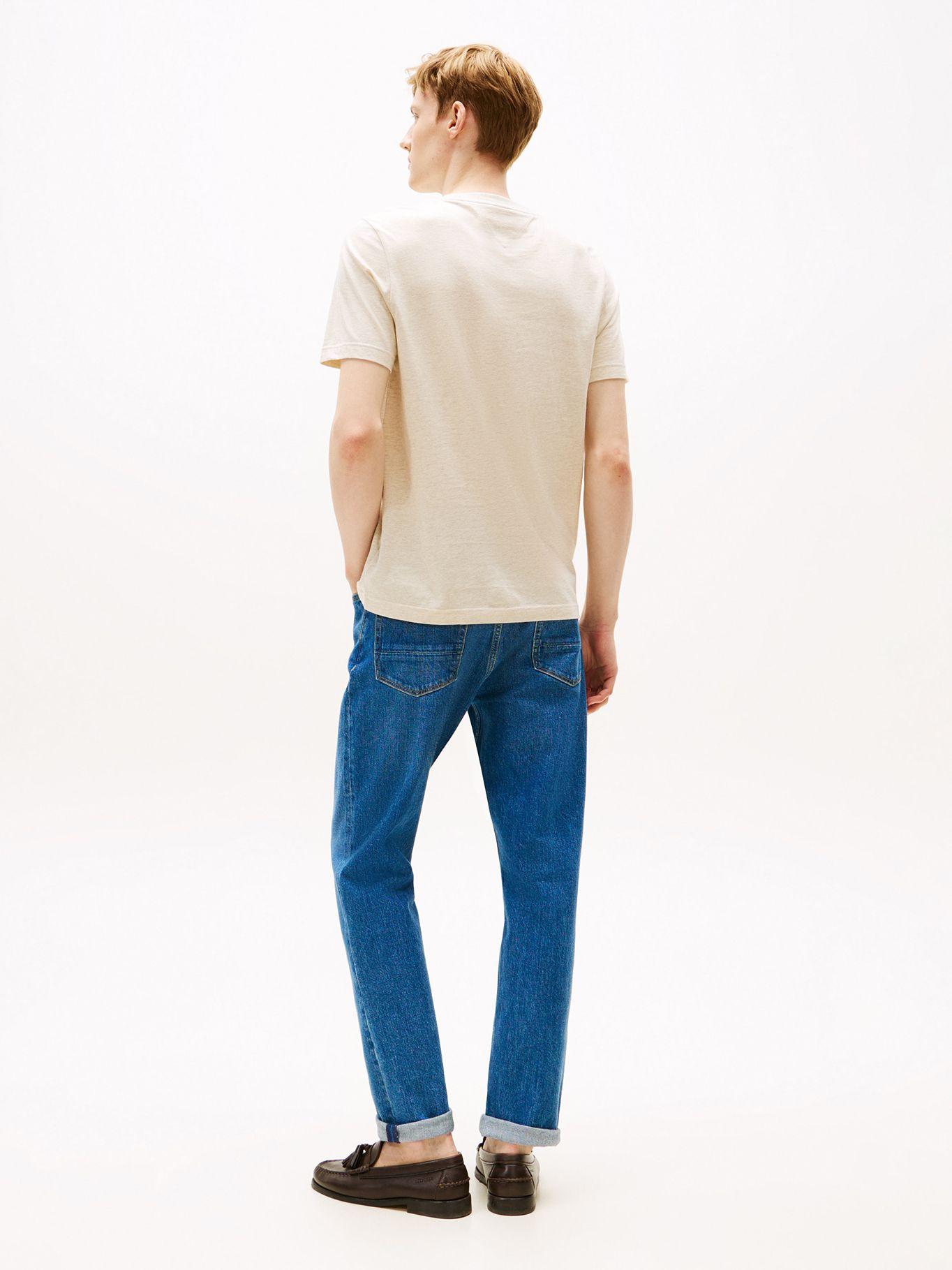 Polera Con Logo Flag Nyc Beige HGF Tommy Hilfiger-2