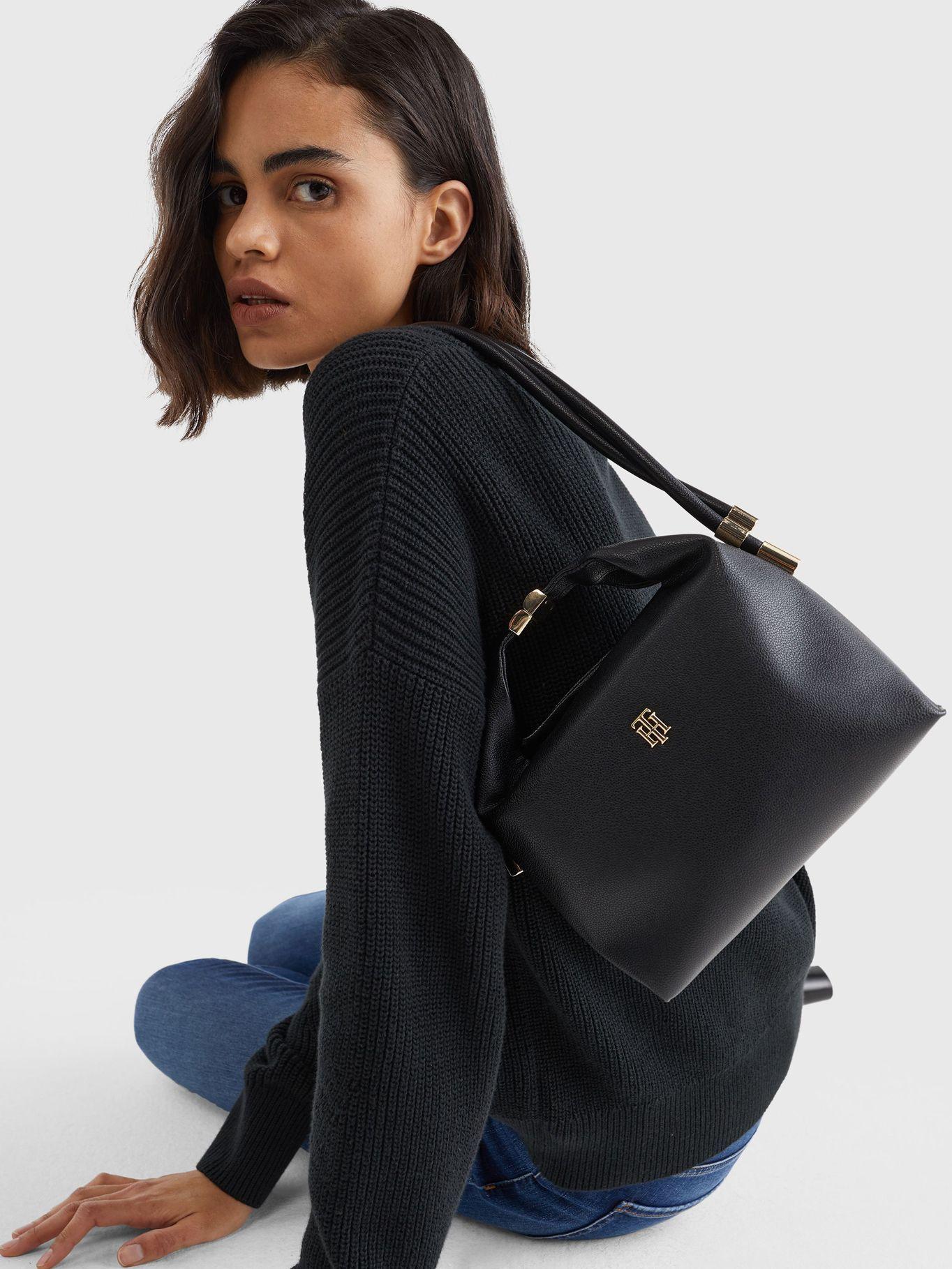 Cartera New Casual Monogram Negro Tommy Hilfiger-4