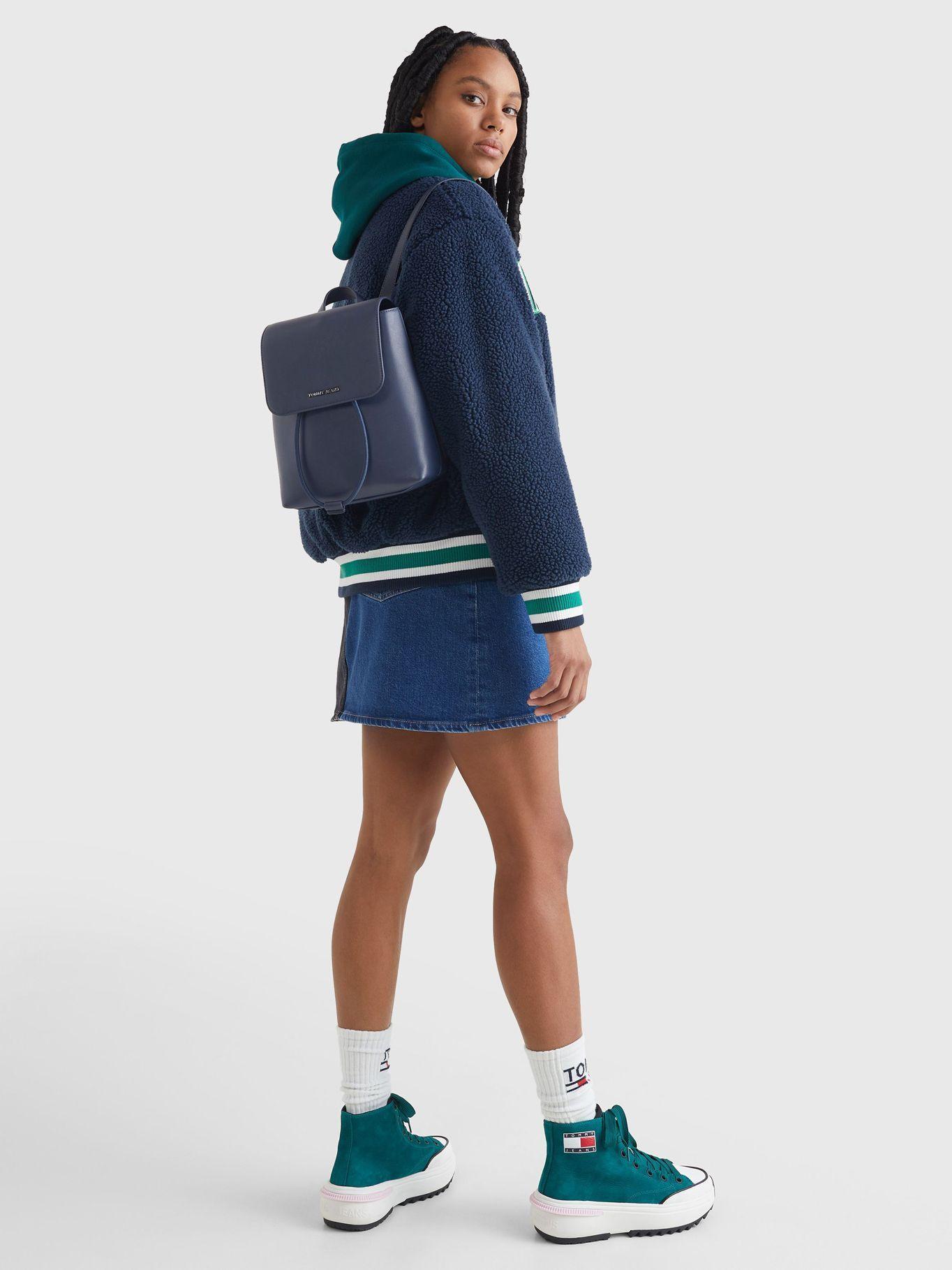 Mochila Academy Con Logo Azul Tommy Hilfiger-4