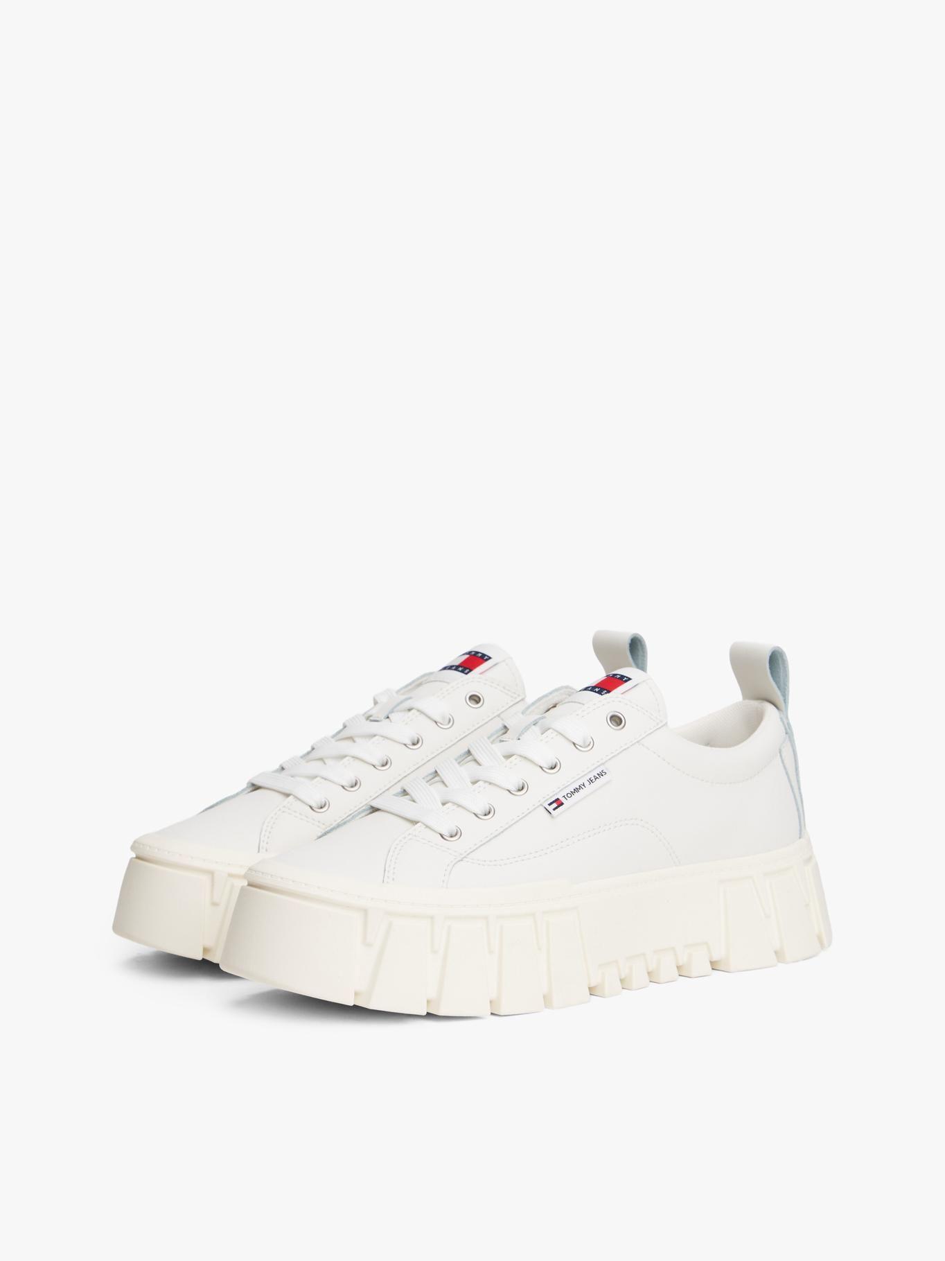 Zapatillas Vulcanizadas De Cuero-0