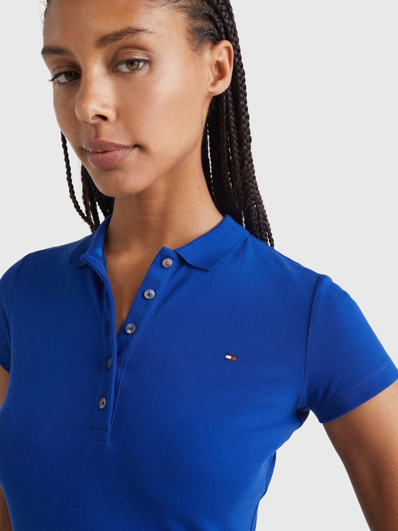 Polo Essential Slim Fit Azul Tommy Hilfiger M23-3