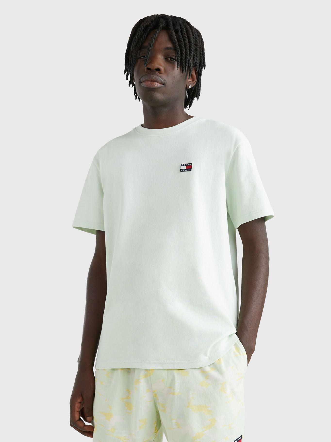 Polera Classic Parche Verde Tommy Jeans-0