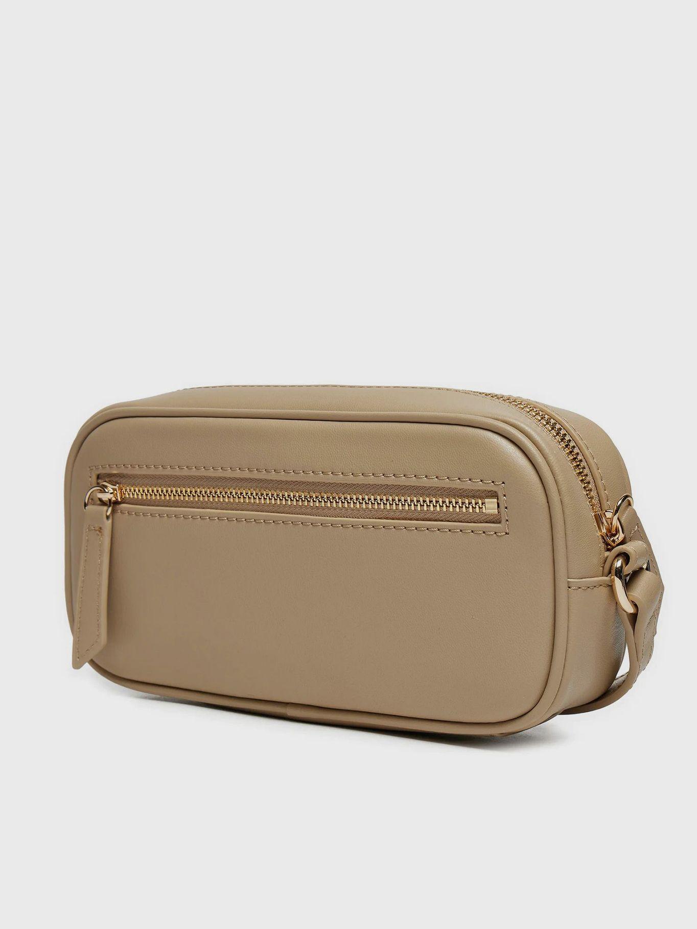 Bandolera Refined Monogram Beige Tommy Hilfiger-4