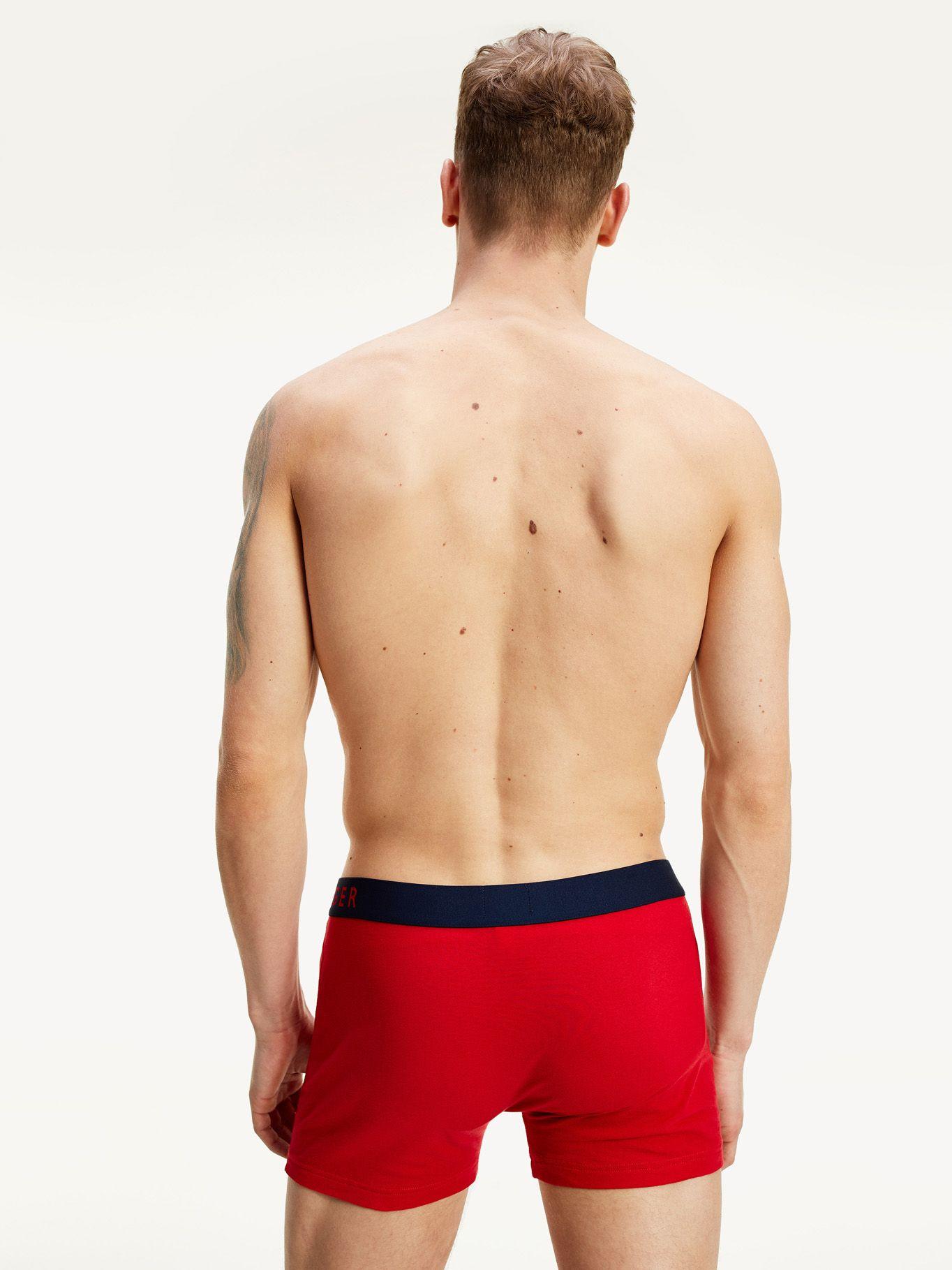 Pack 3 Calzoncillos Trunk Con Logo Azul Tommy Hilfiger-2