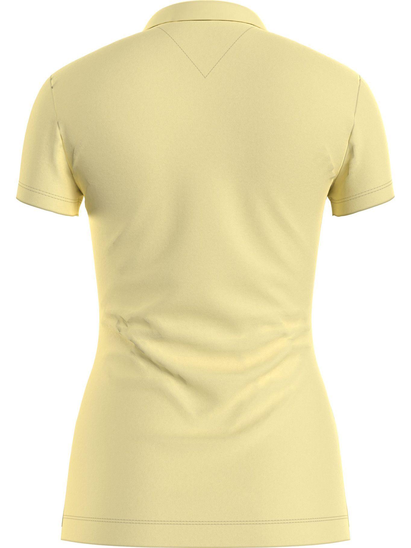 Polo Básica Slim Fit Amarillo Tommy Hilfiger JN2-1
