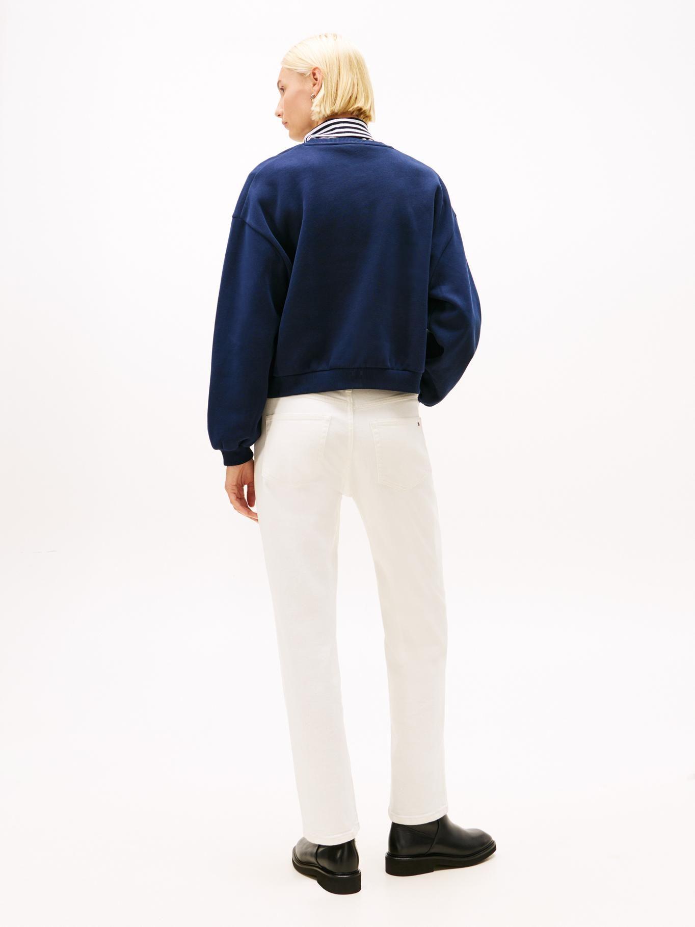 Polerón Relaxed Varsity Crest Azul Tommy Hilfiger-2