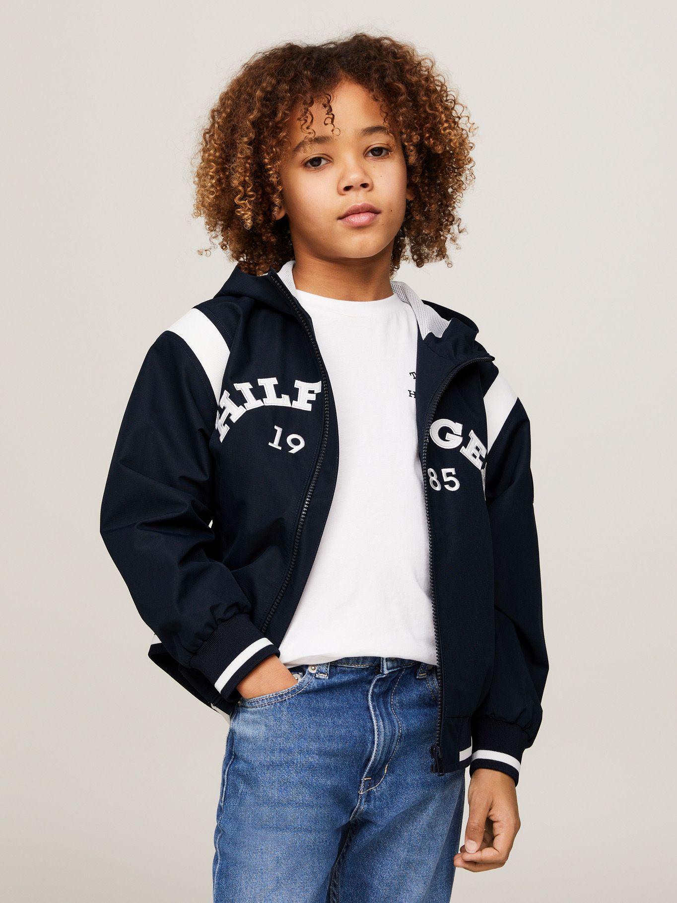 Chaqueta Hoodie 1985 Con Logo Azul Tommy Hilfiger-0